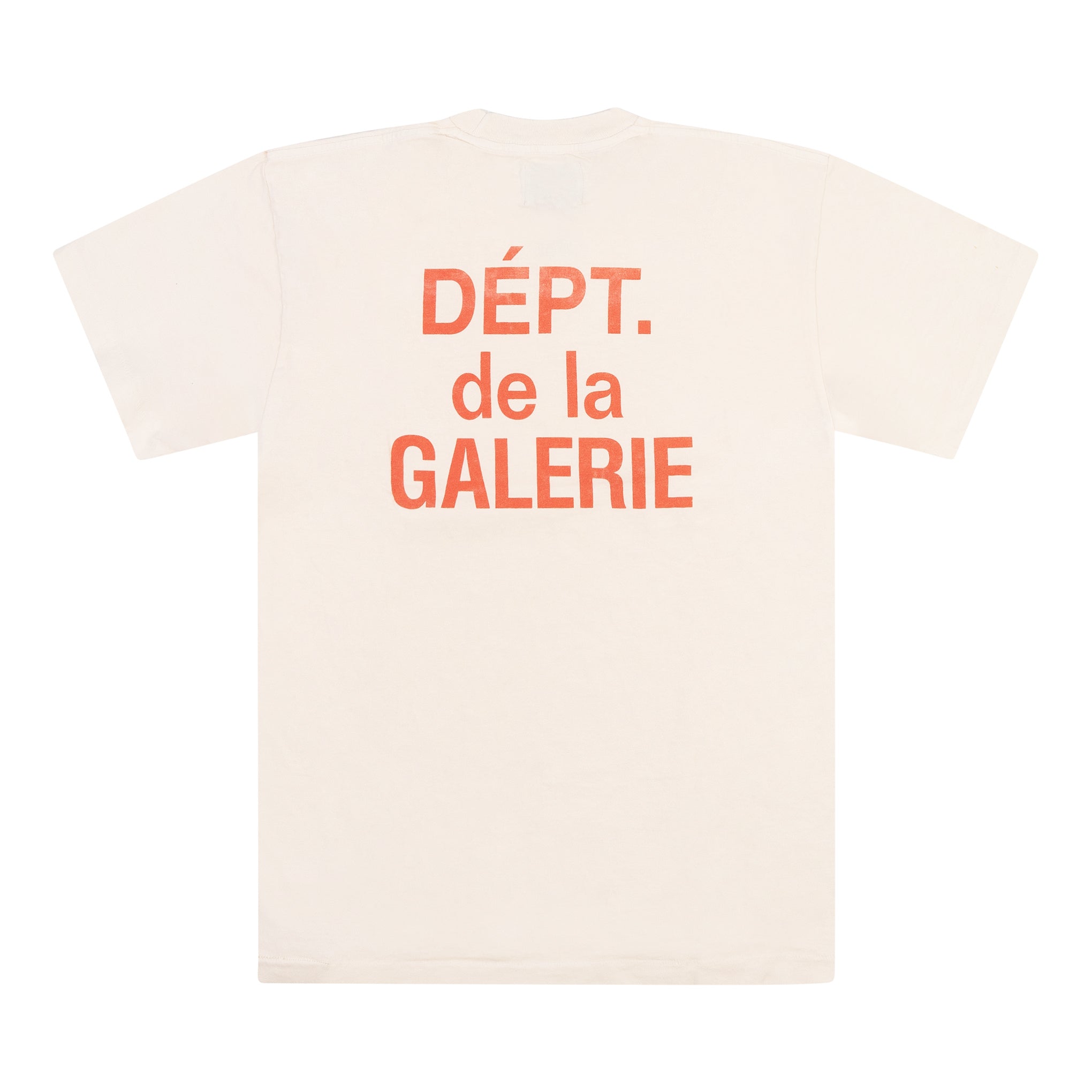 GALLERY DEPT. SOUVENIR TEE CREAM/ORANGE – ODTO