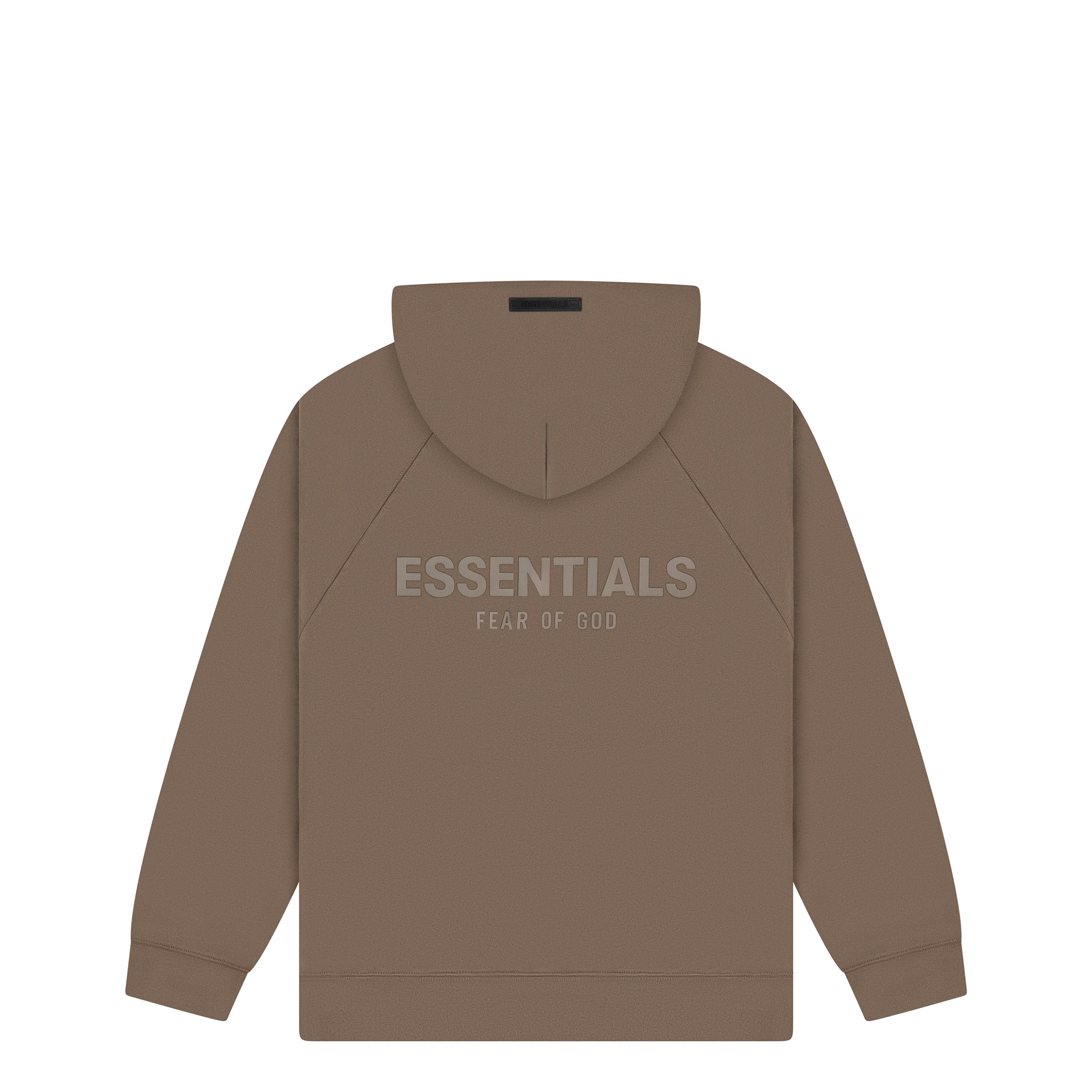 ESSENTIALS BACK LOGO HOODIE HARVEST – ODTO