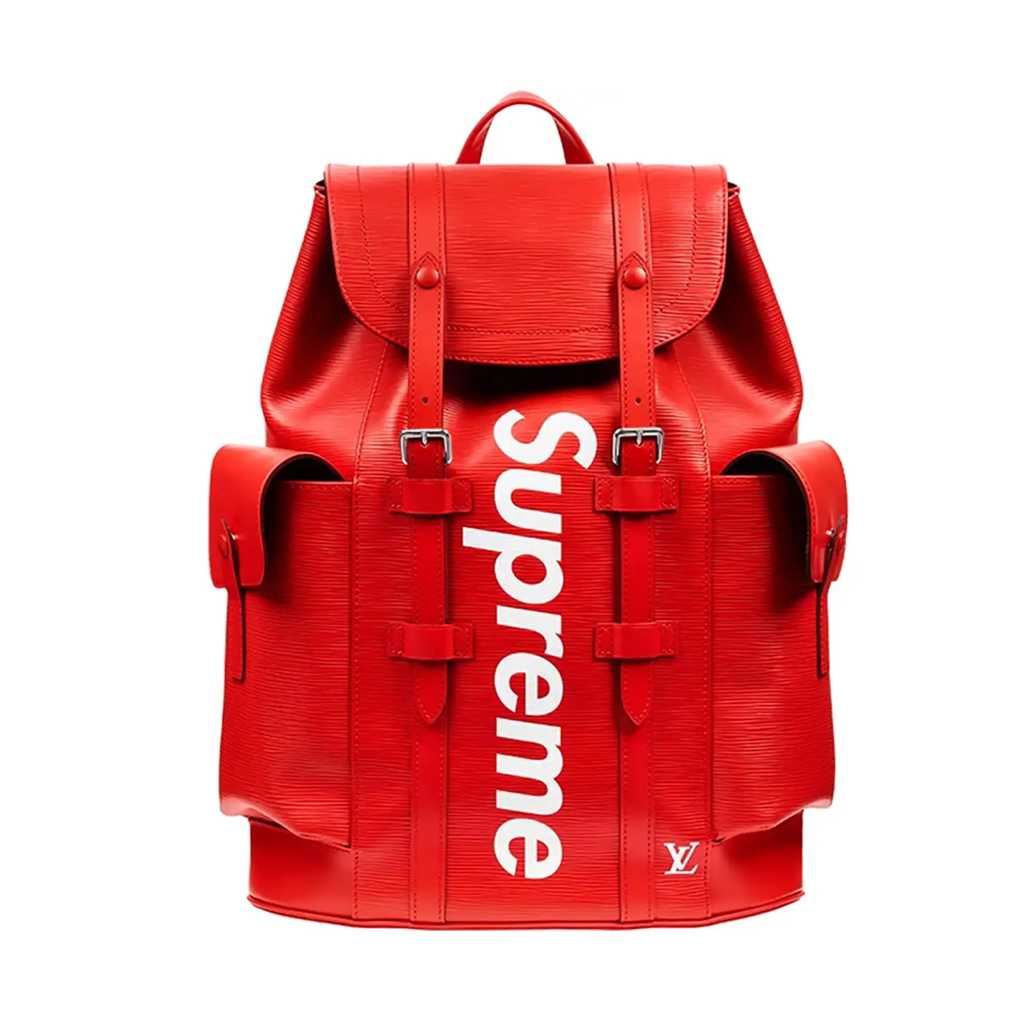 LOUIS VUITTON SUPREME CHRISTOPHER BACKPACK RED – ODTO