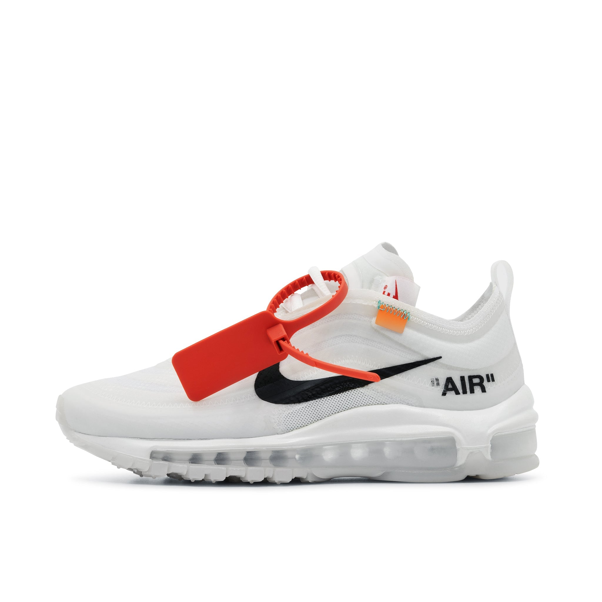 97 Cone White Air Max 97 Orange Swoosh NIKE AIR MAX 97 OFF-WHITE