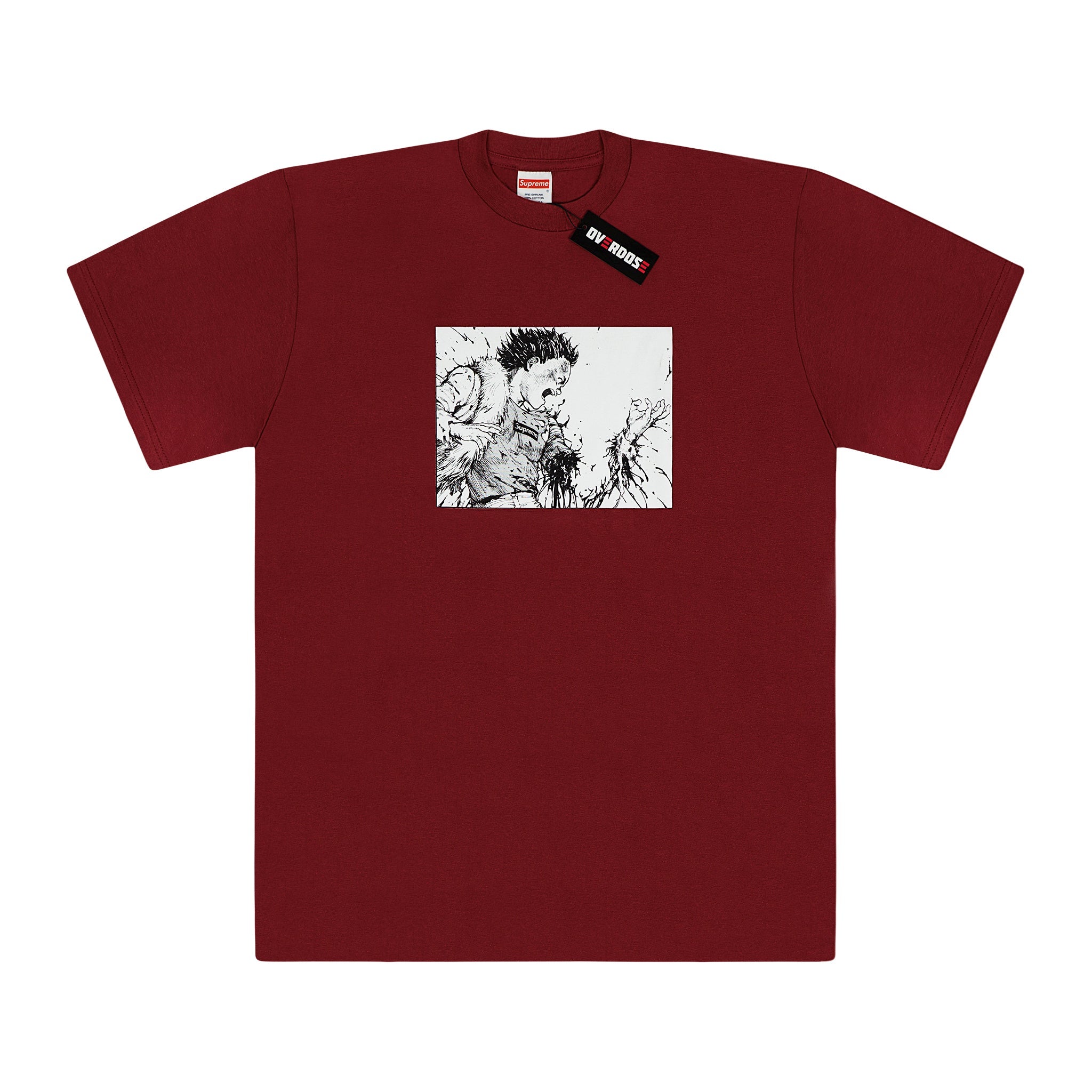 SUPREME AKIRA ARM TEE CARDINAL – ODTO