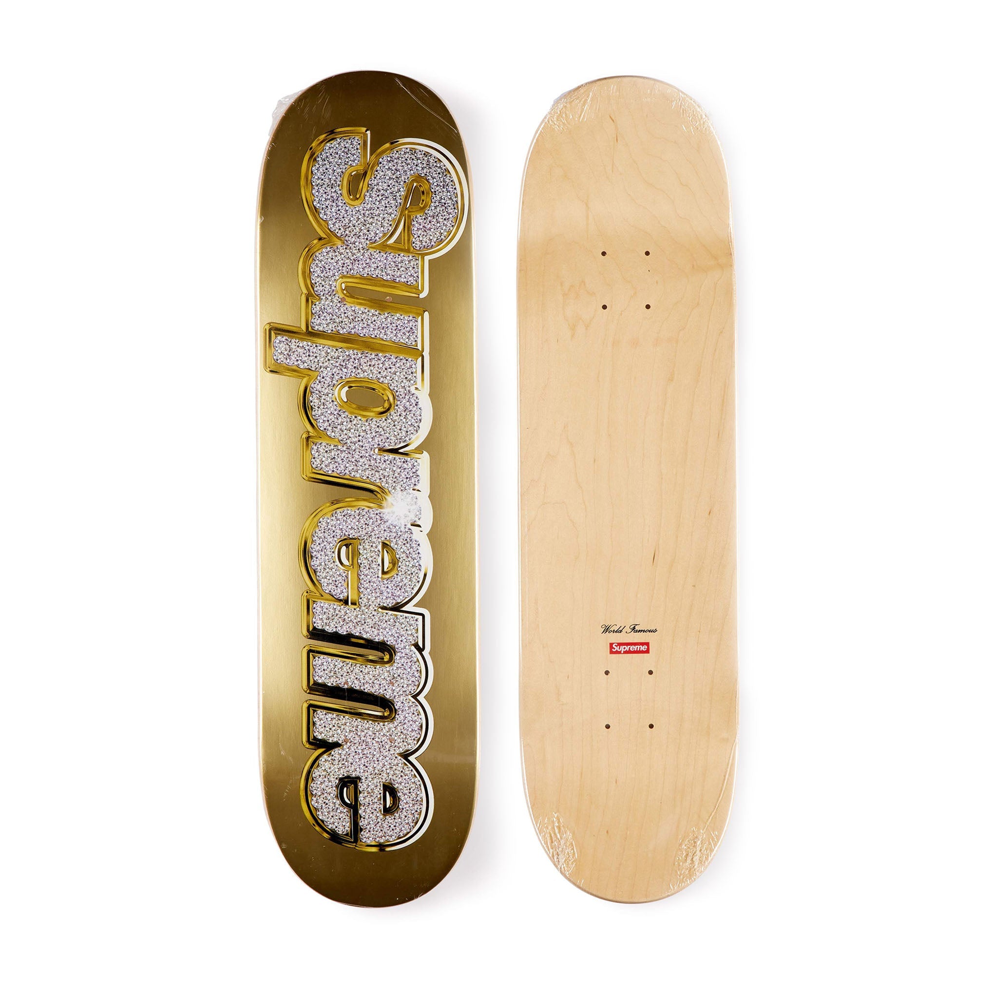 SUPREME BLING SKATEBOARD GOLD (SS13) – ODTO SUPREME BLING SKATEBOARD GOLD (SS13) – ODTO