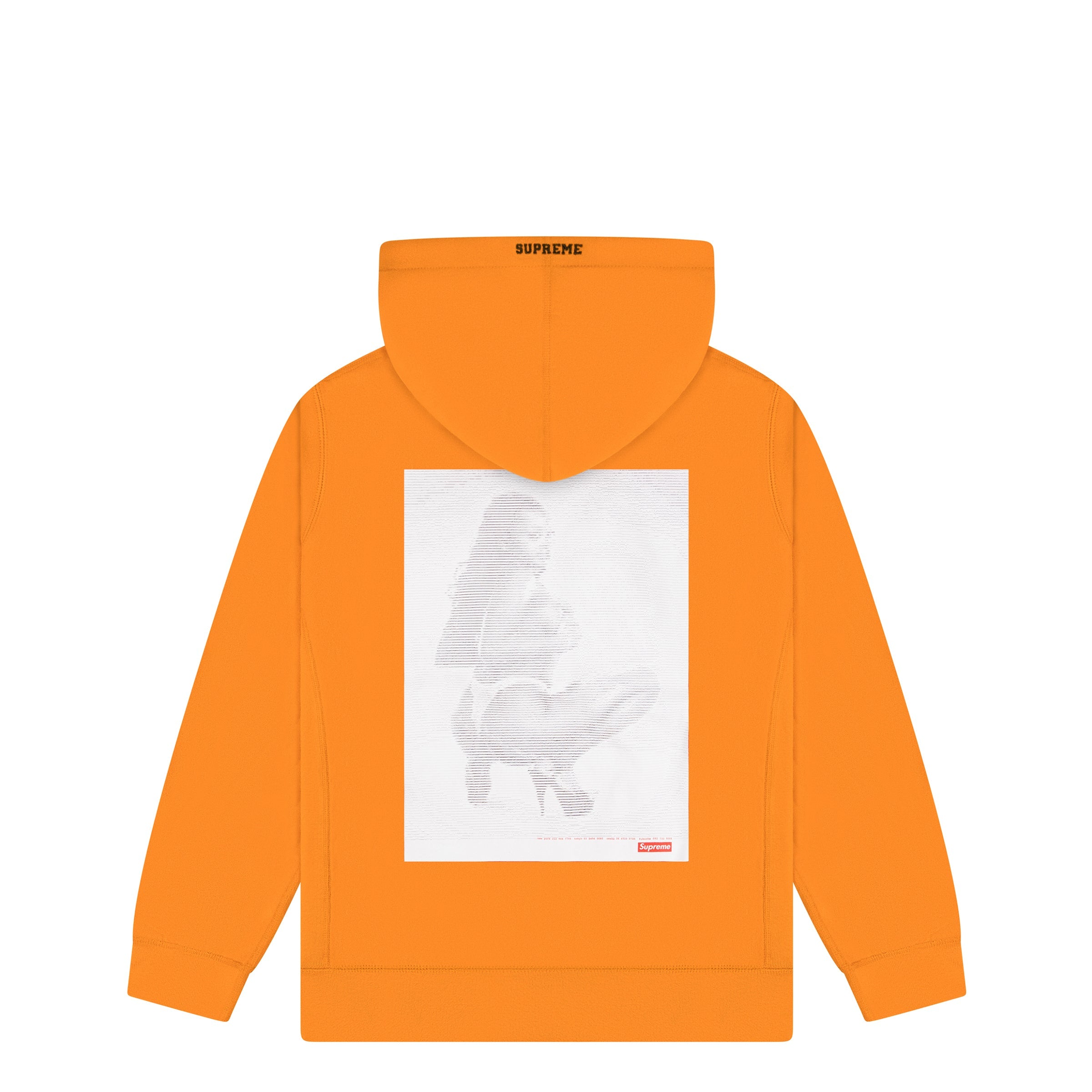 SUPREME DIGI HOODIE ORANGE – ODTO 