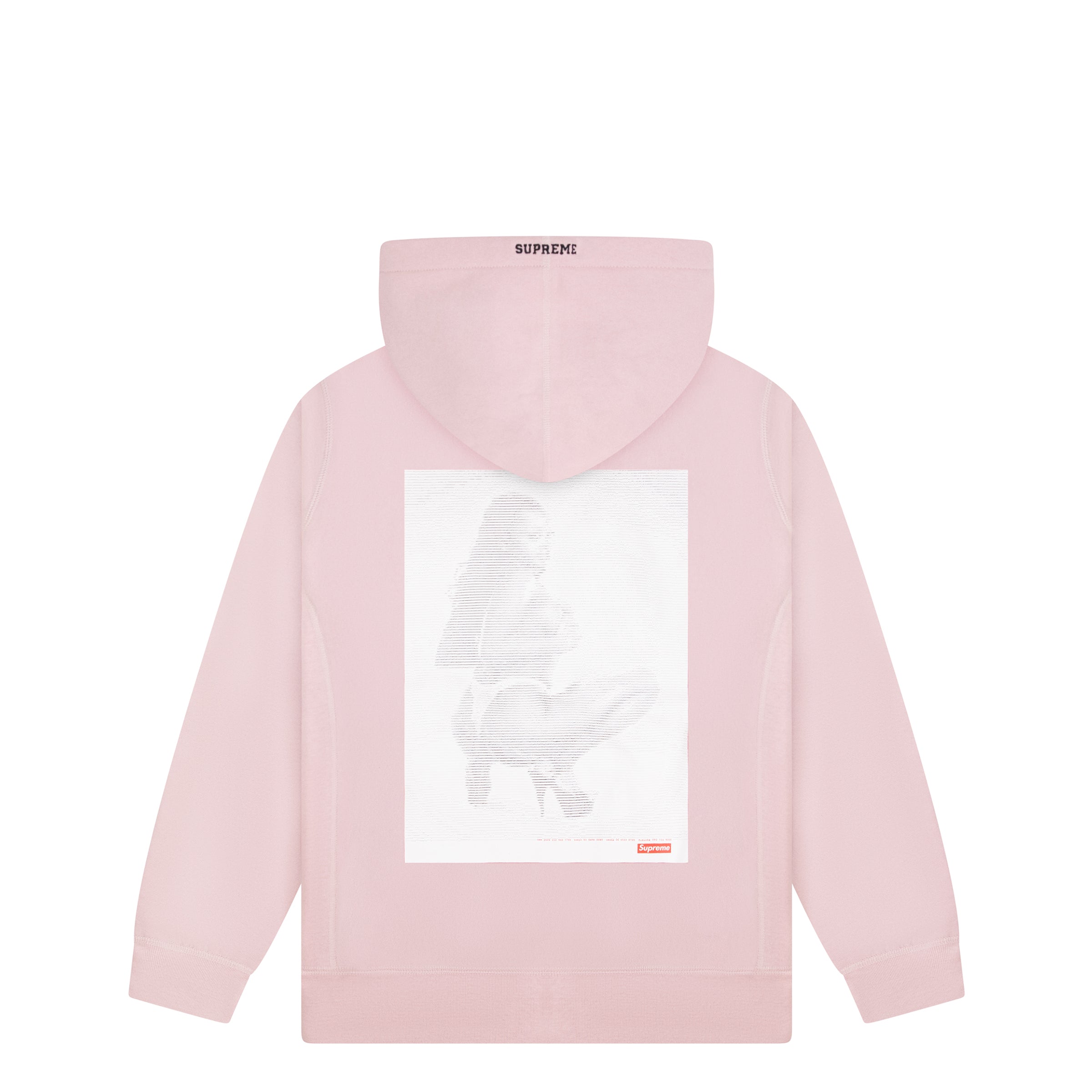 SUPREME DIGI HOODIE PINK – ODTO