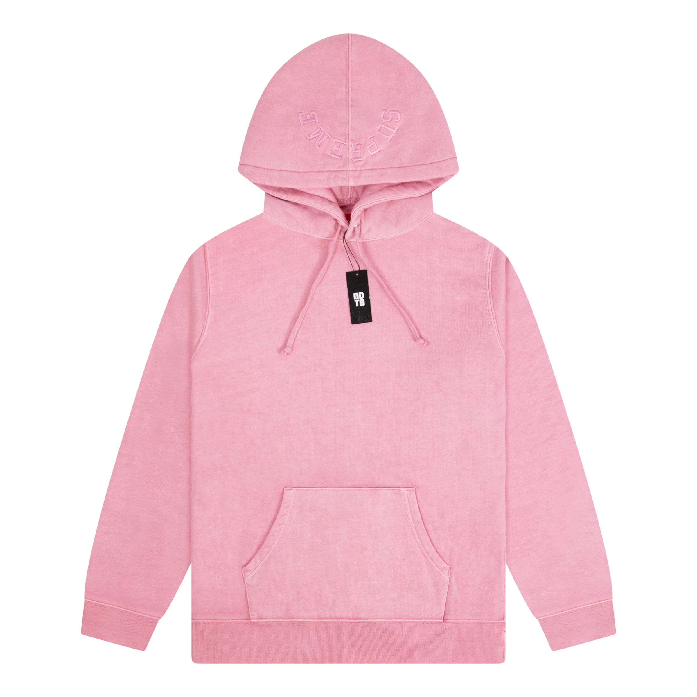 SUPREME OVERDYED HOODIE PINK – ODTO - Main Image