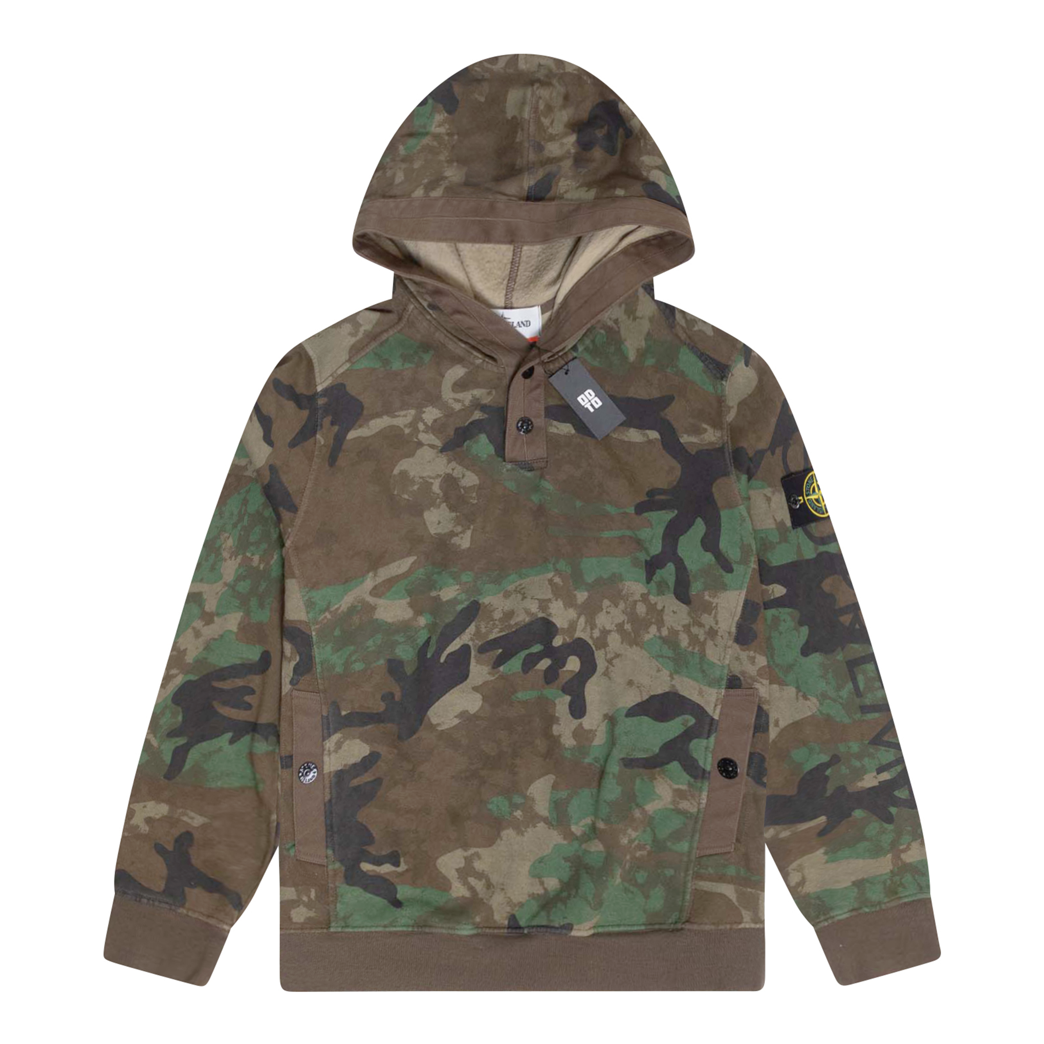 SUPREME STONE ISLAND FW14 HOODIE CAMO – ODTO
