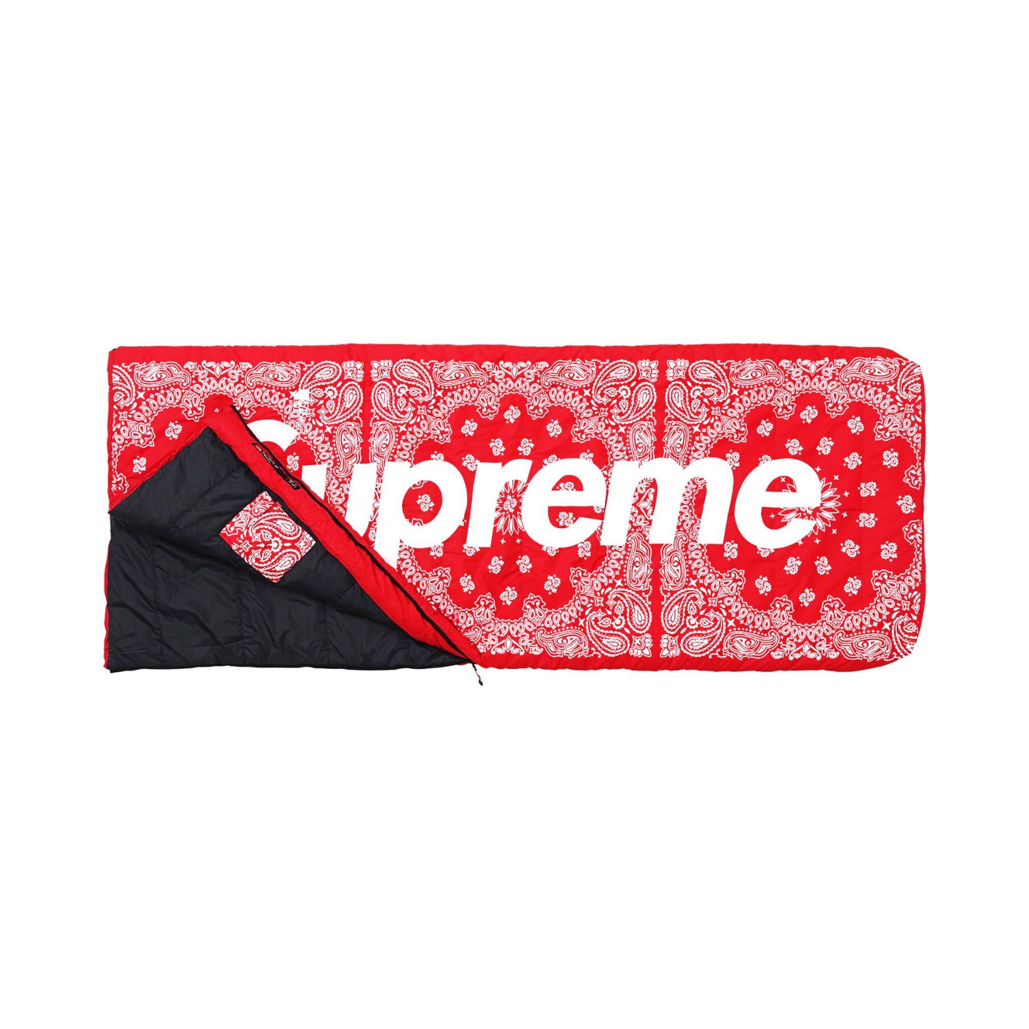 SUPREME THE NORTH FACE BANDANA DOLOMITE SLEEPING BAG RED – ODTO SUPREME THE NORTH FACE BANDANA DOLOMITE SLEEPING BAG RED – ODTO