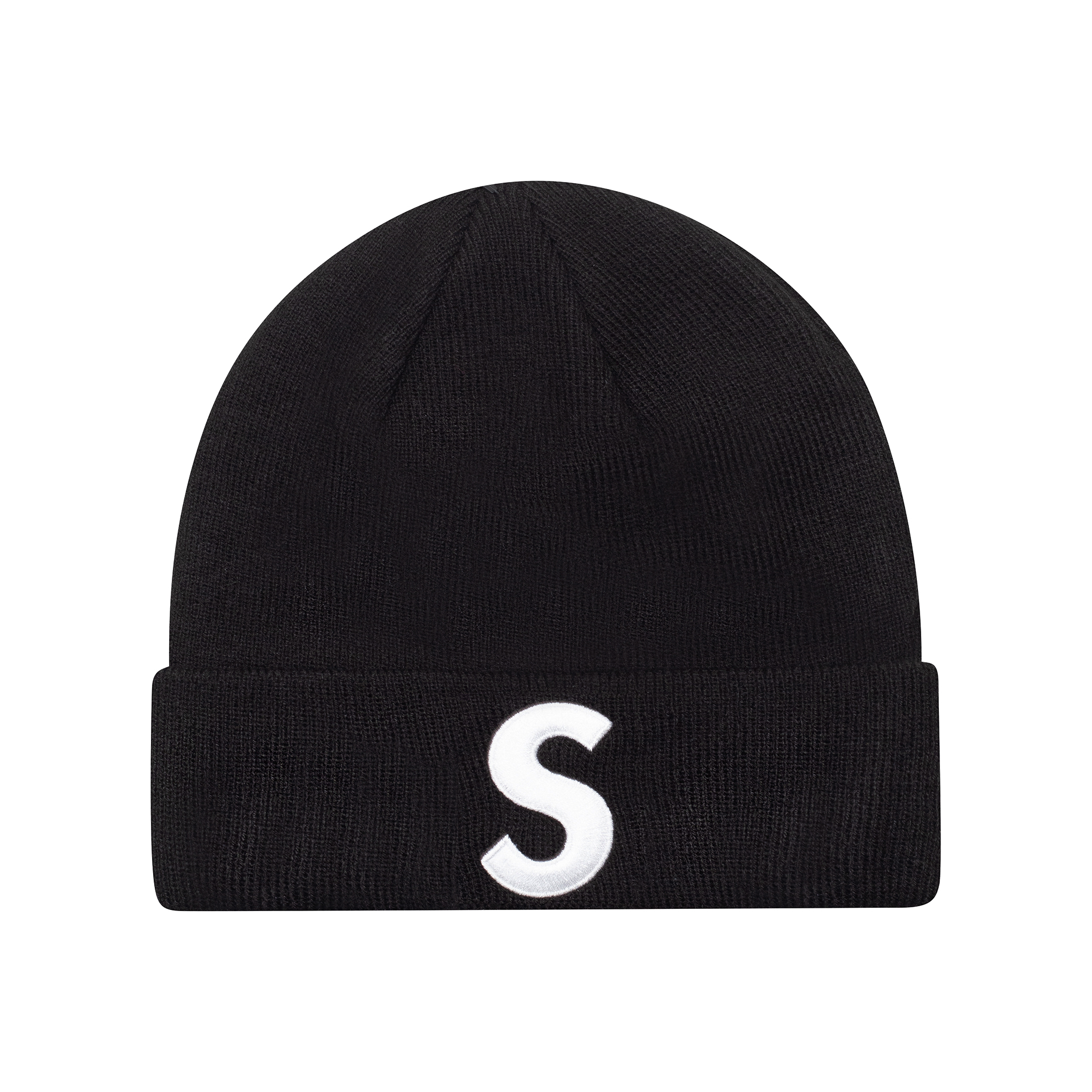 SUPREME NEW ERA S LOGO BEANIE BLACK