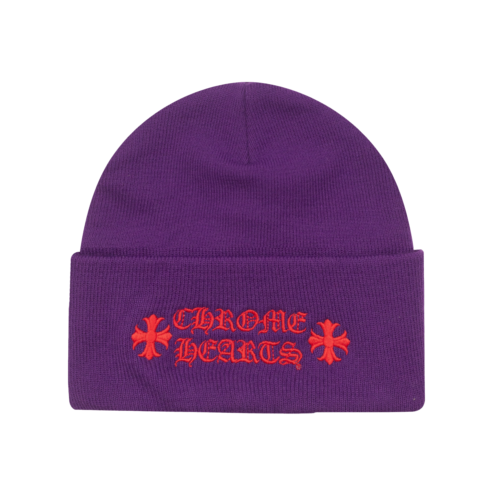 CHROME HEARTS LOGO BEANIE PURPLE – ODTO CHROME HEARTS LOGO BEANIE PURPLE – ODTO