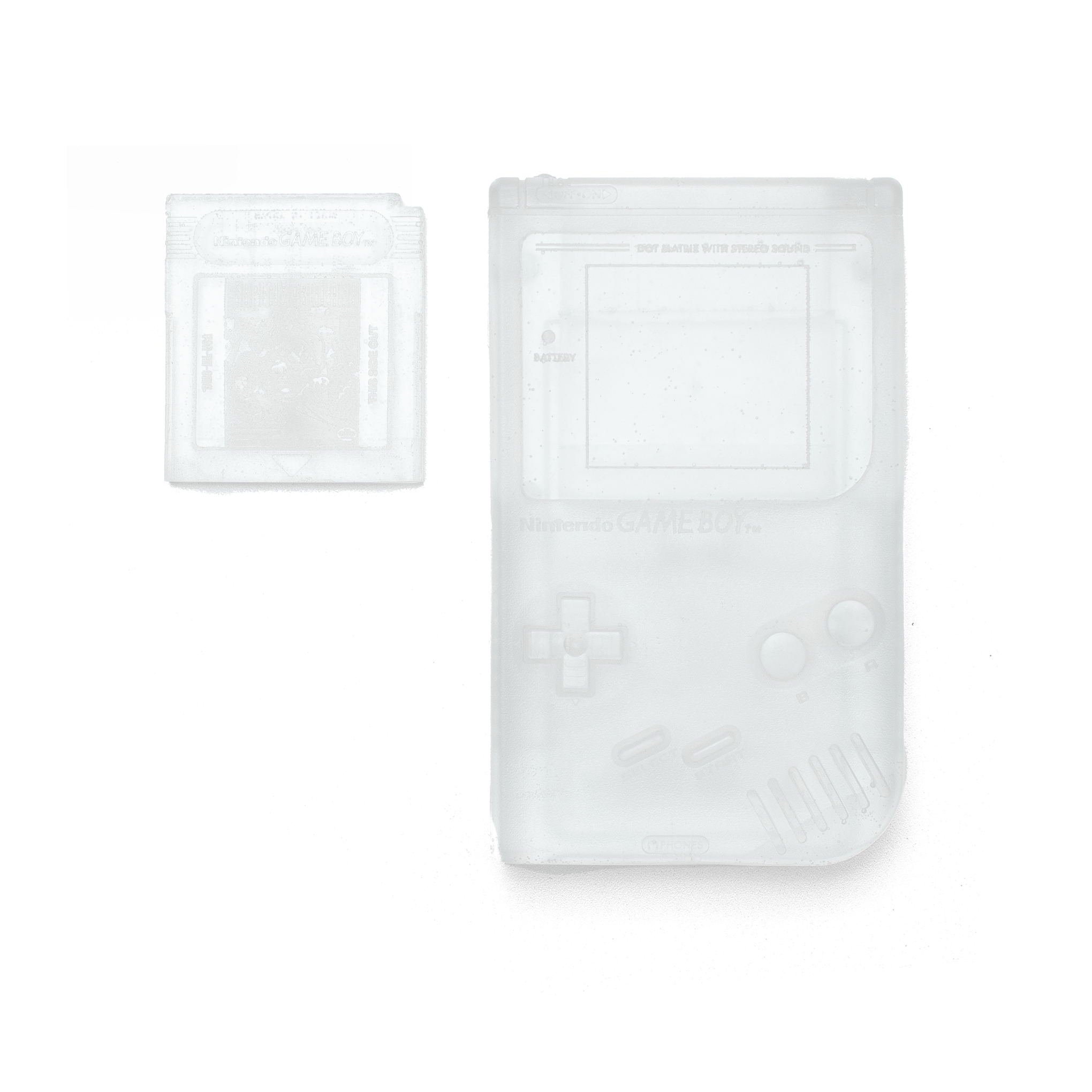 DANIEL ARSHAM CRYSTAL RELIC 002 NINTENDO GAME BOY CLEAR – ODTO