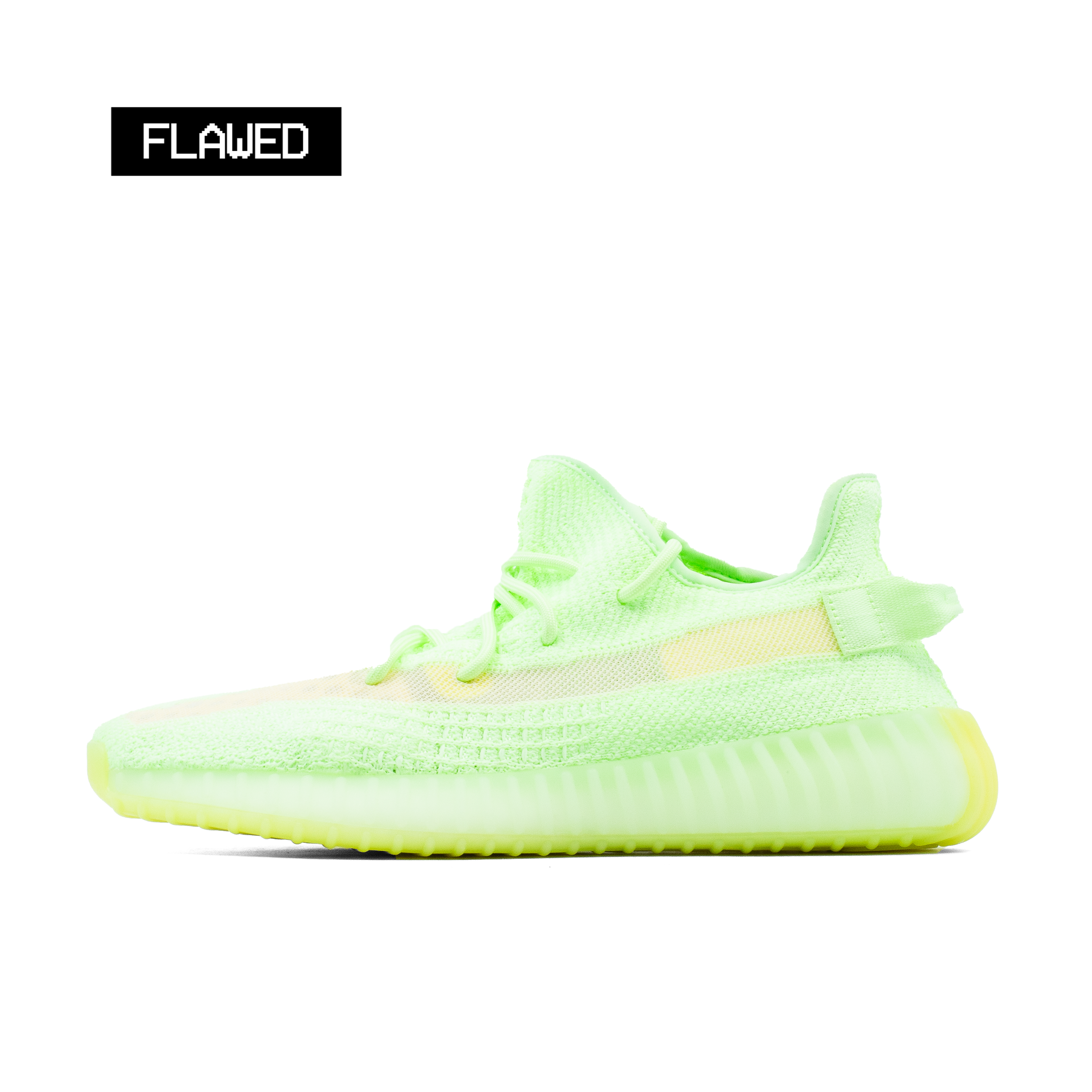 YEEZY BOOST 350 V2 GLOW IN THE DARK [FLAWED SIZE – ODTO