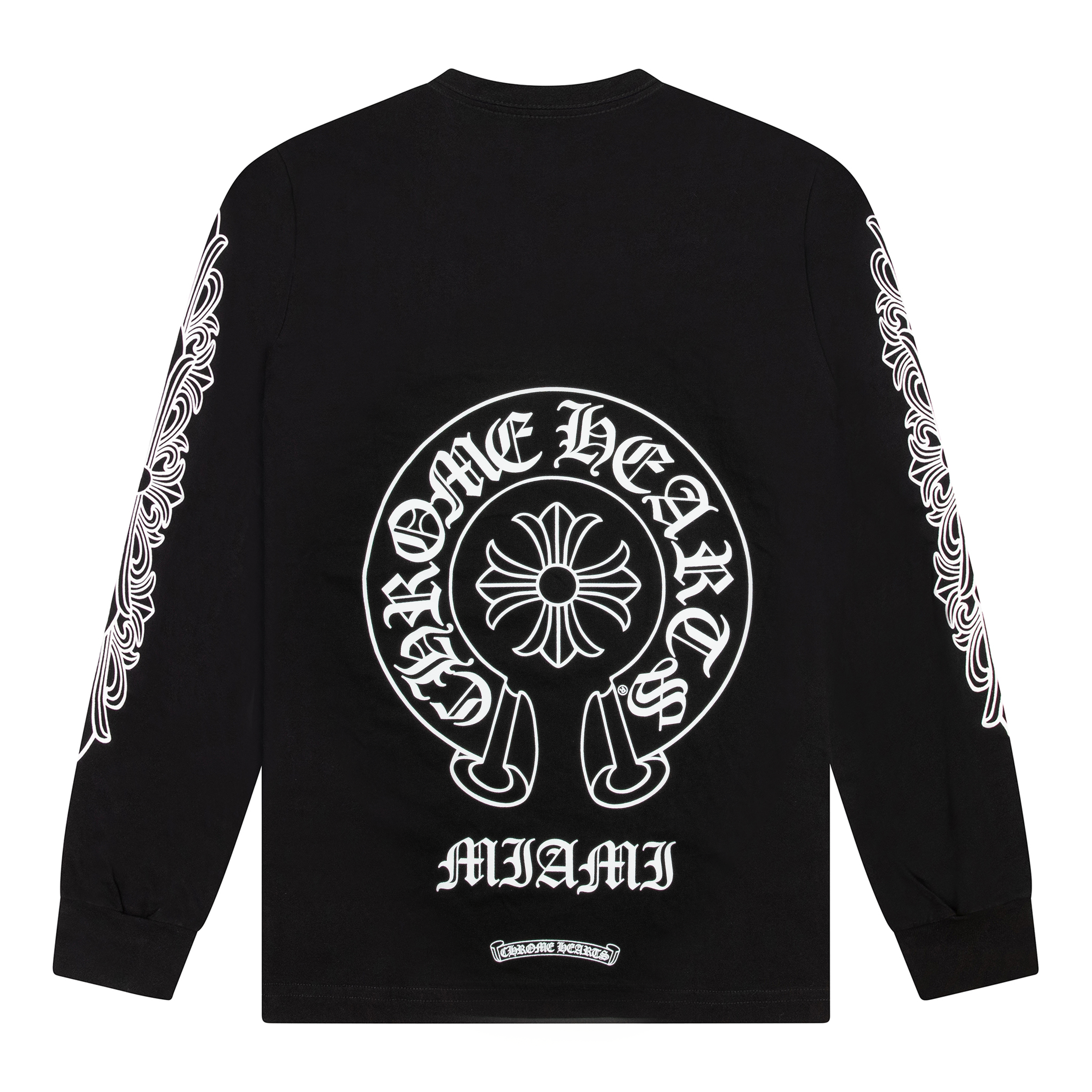 CHROME HEARTS MIAMI EXCLUSIVE L/S TEE BLACK – ODTO