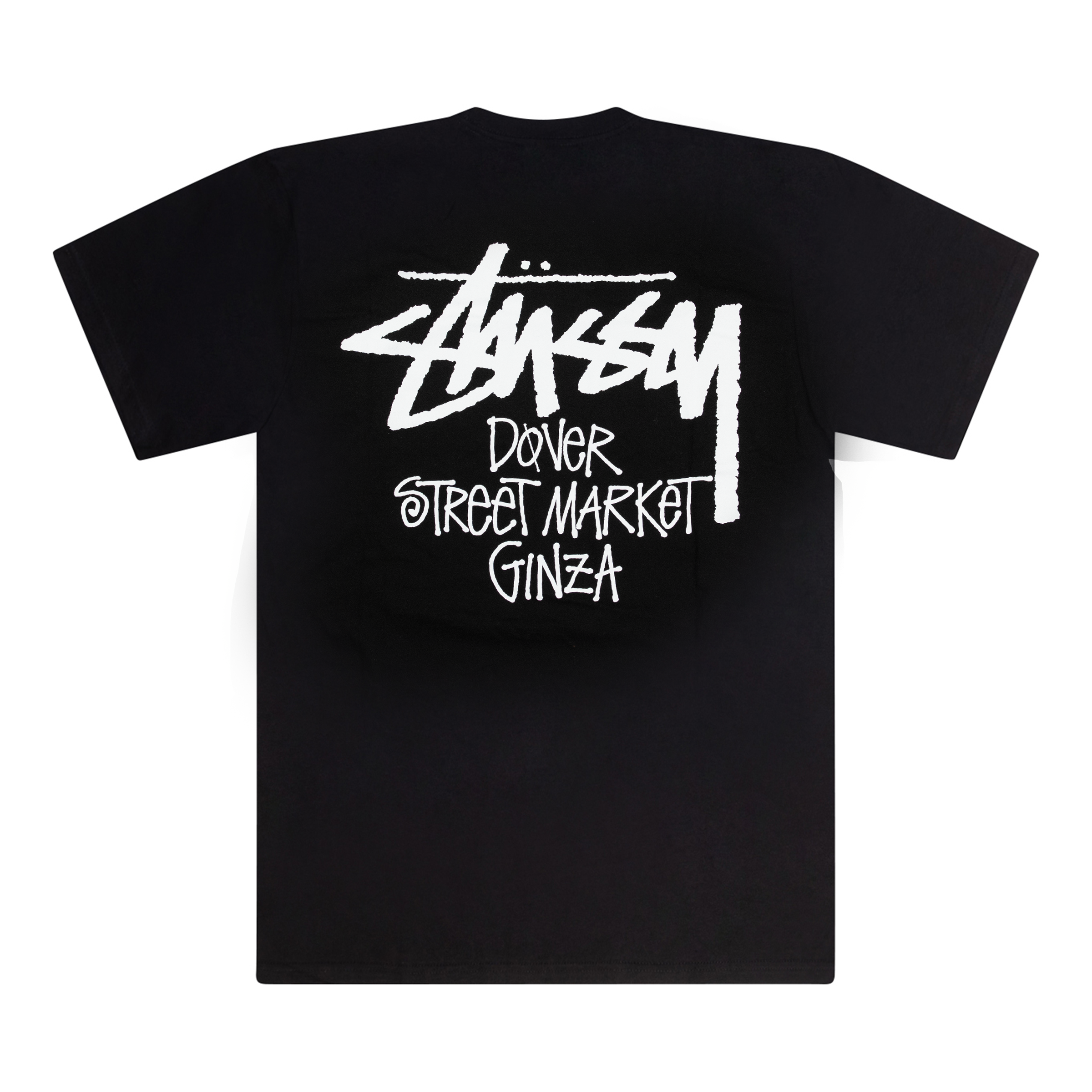STUSSY DOVER STREET MARKET GINZA TEE BLACK – ODTO