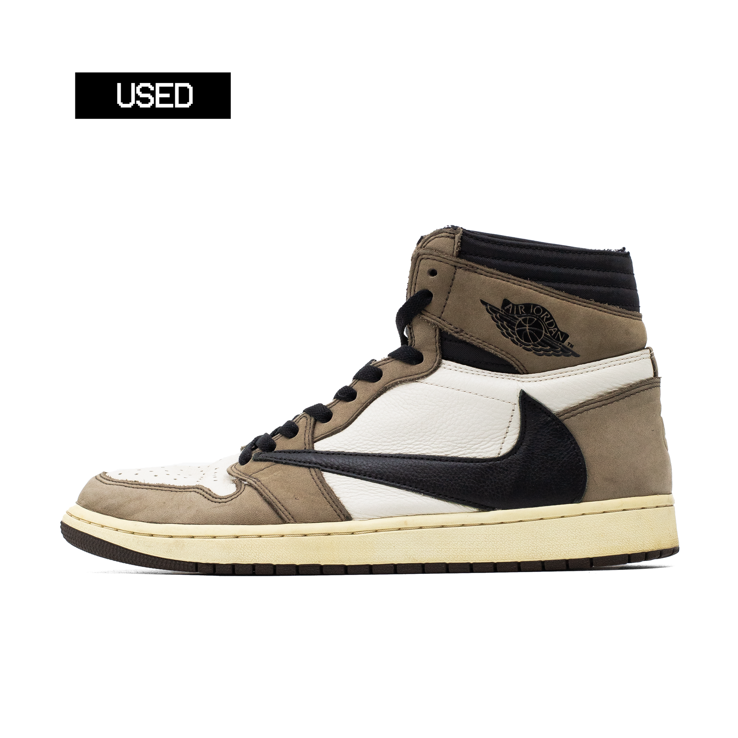 AIR JORDAN 1 HIGH TRAVIS SCOTT MOCHA [USED - SIZE 12] – ODTO