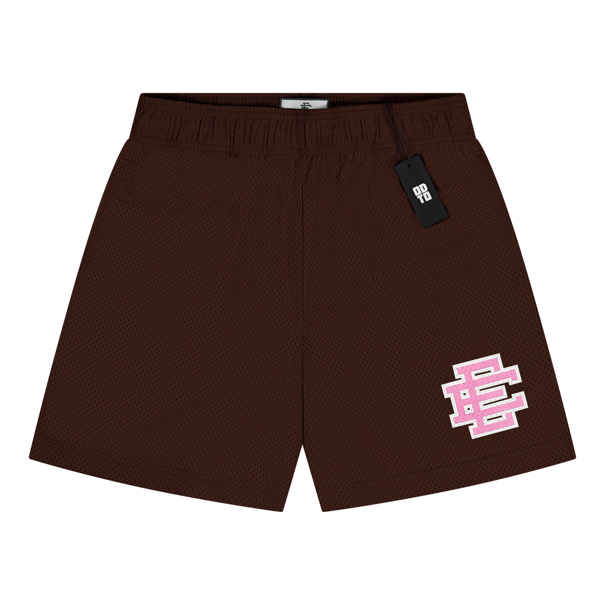 Popular Eric Emanuel Brown and Pink Shorts