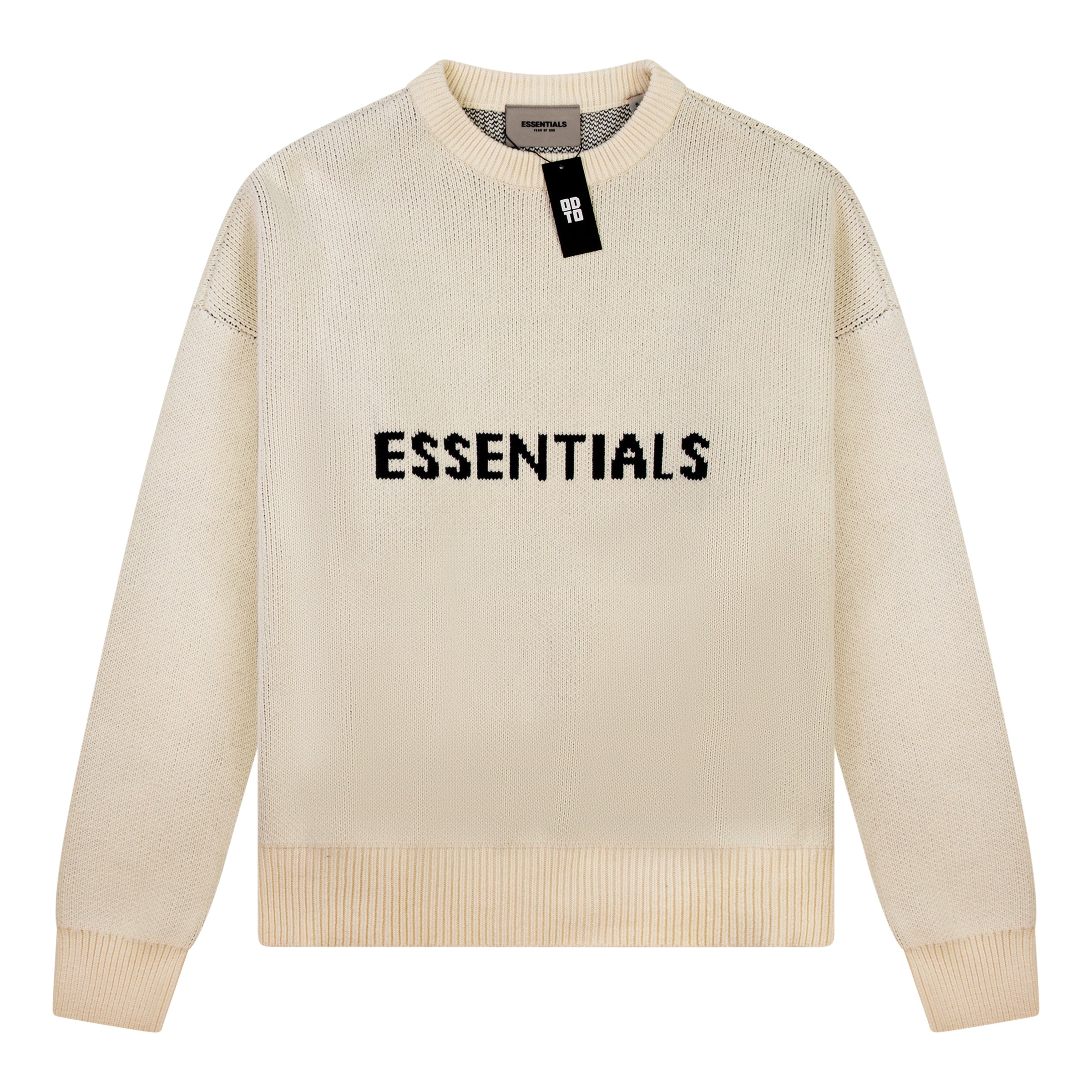 ESSENTIALS KNIT SWEATER LINEN