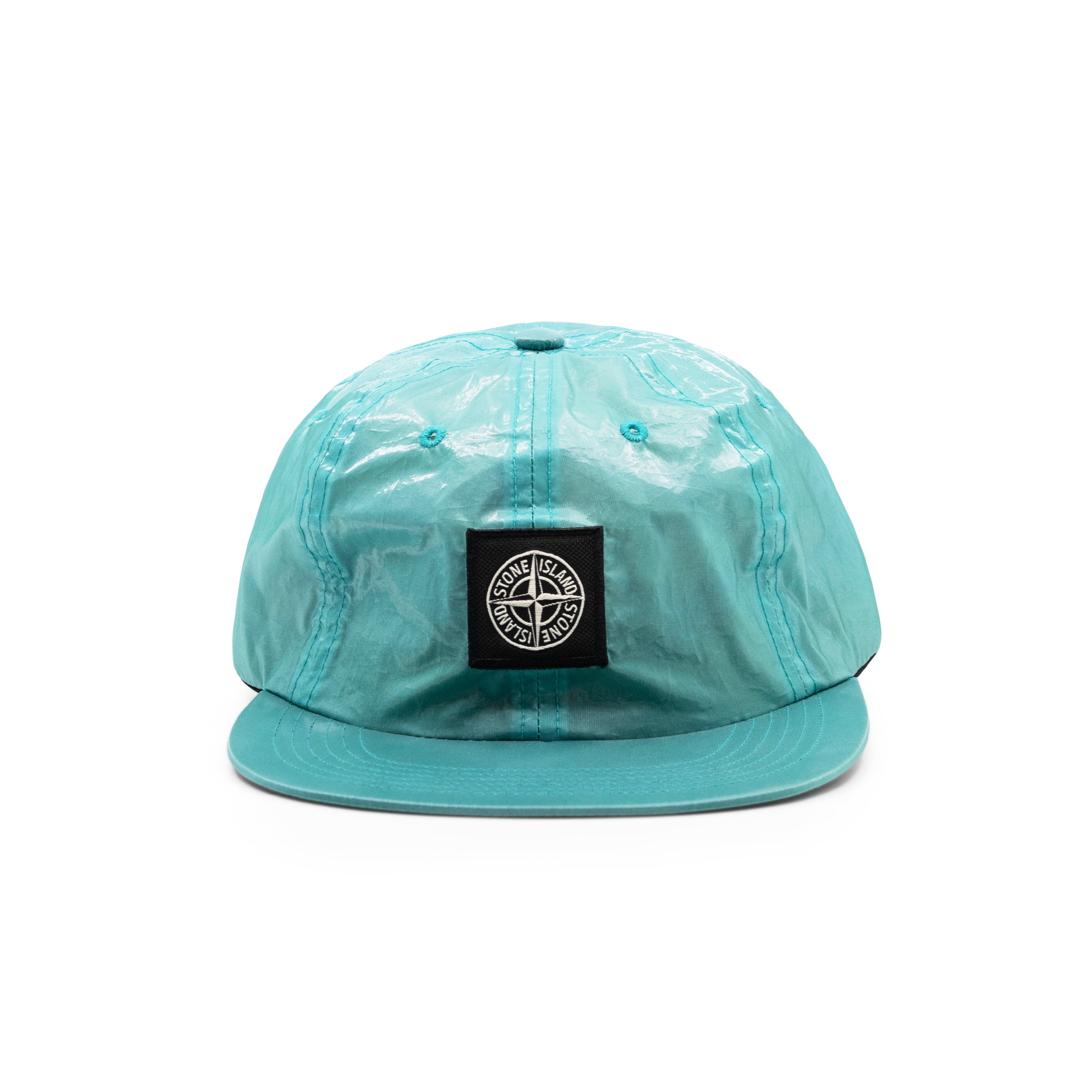 SUPREME STONE ISLAND NEW SILK 6 PANEL LIGHT BLUE