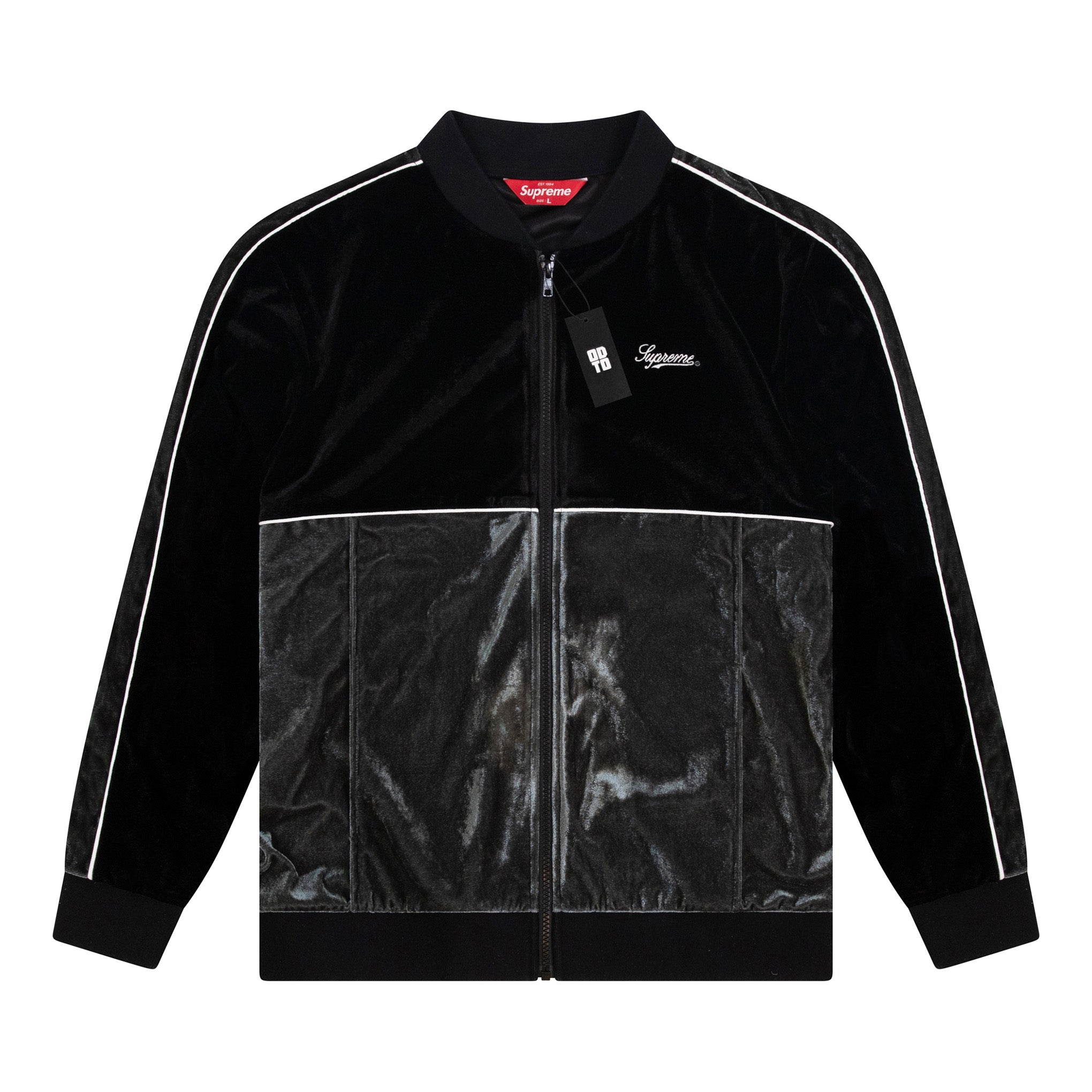 Supreme velour 2024 zip up