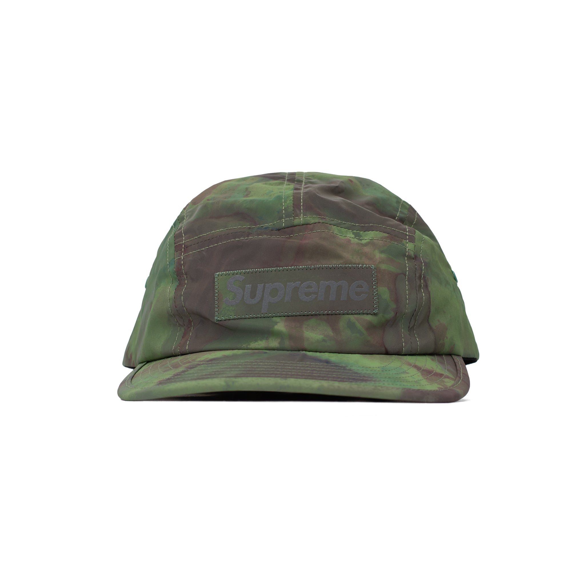 SUPREME REFLECTIVE DYED CAMP CAP GREEN – ODTO