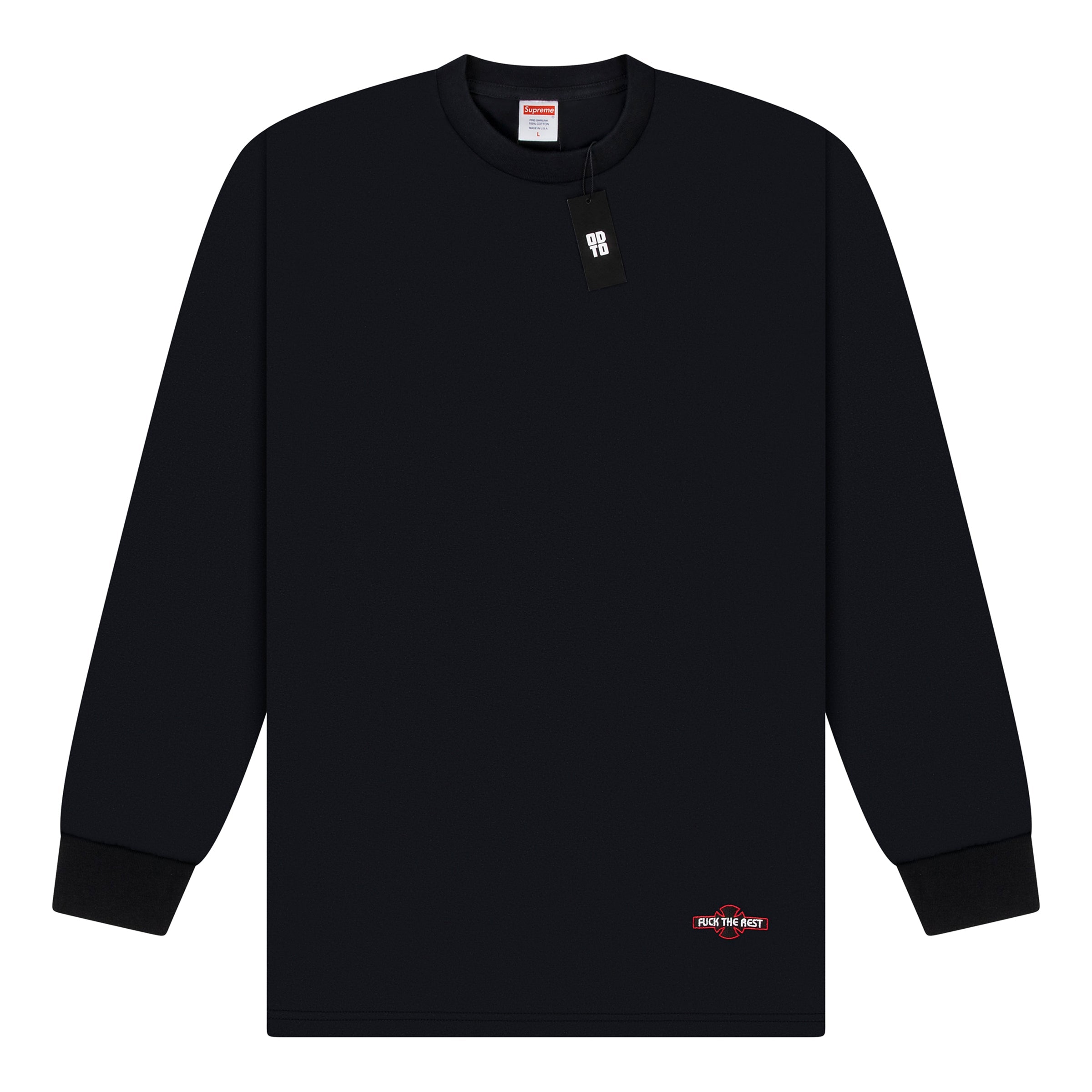SUPREME INDEPENDENT FUCK THE REST L/S TEE – ODTO