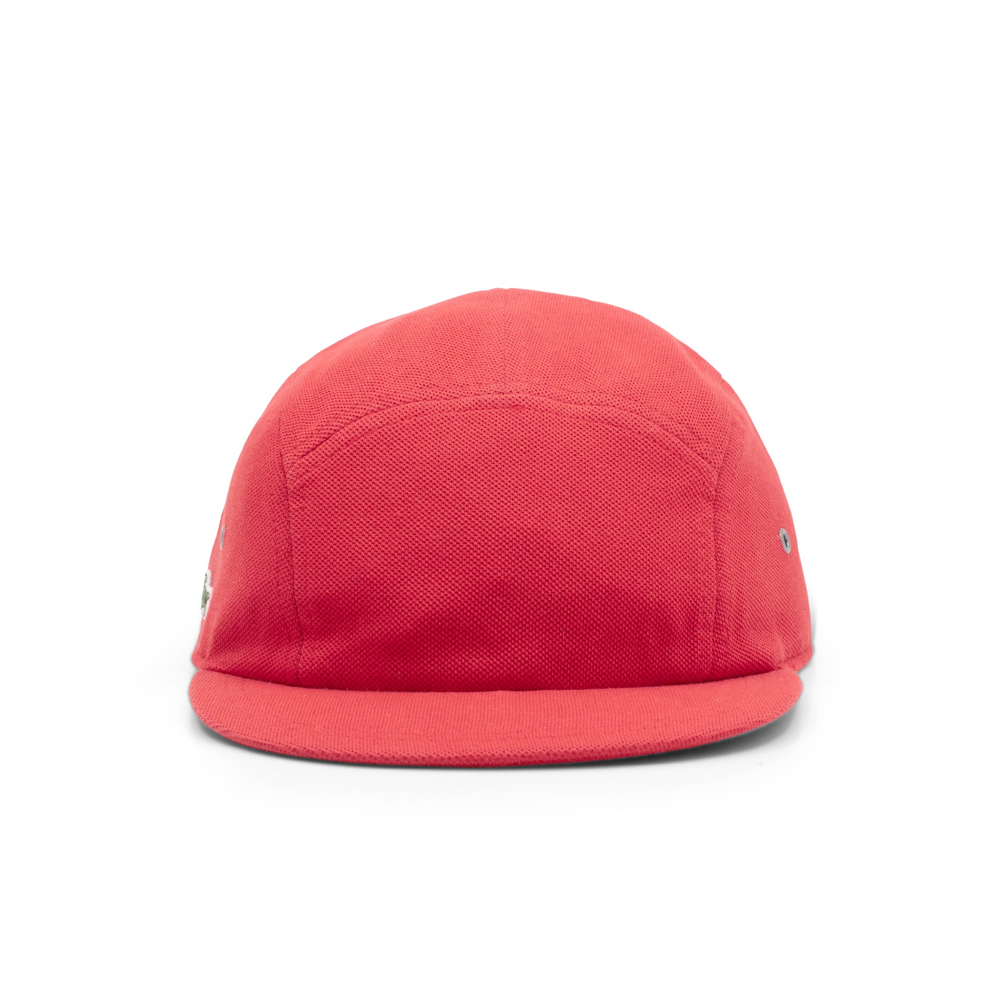 SUPREME LACOSTE PIQUE KNIT CAMP CAP RED