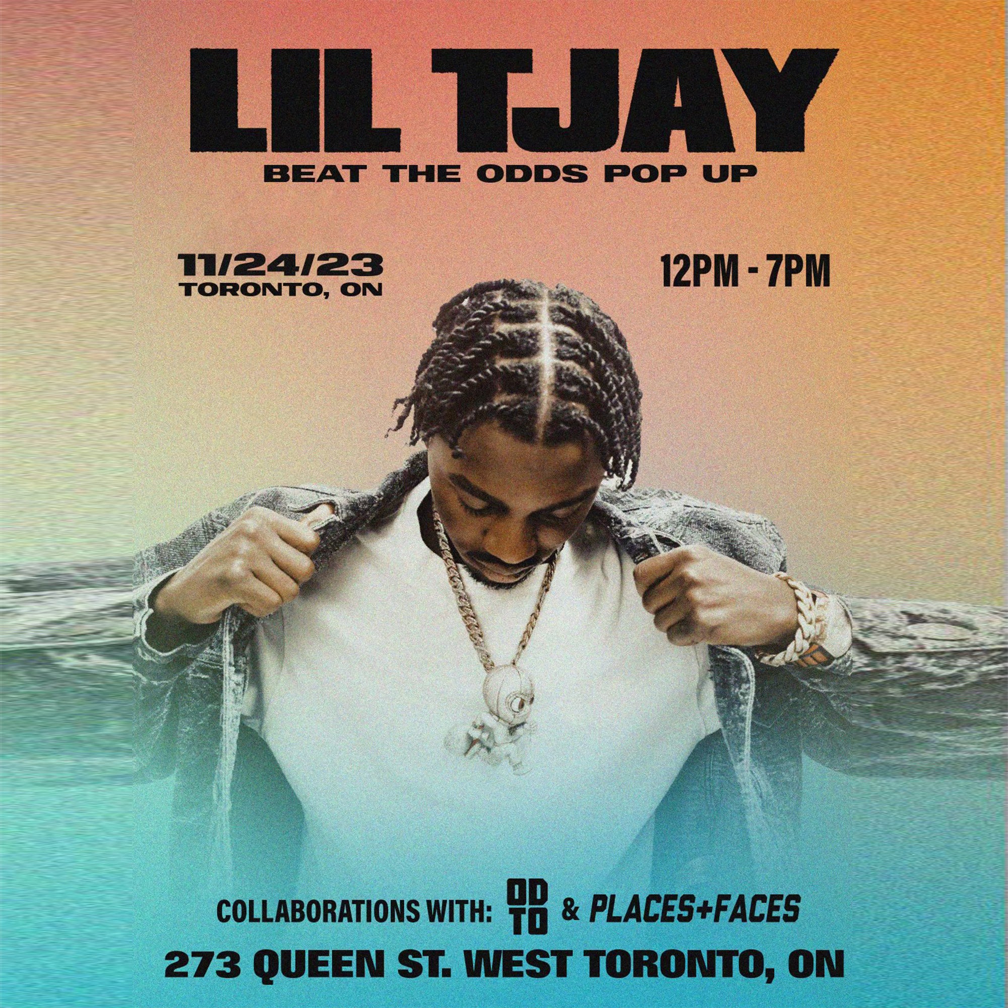 LIL TJAY BEAT THE ODDS POP-UP