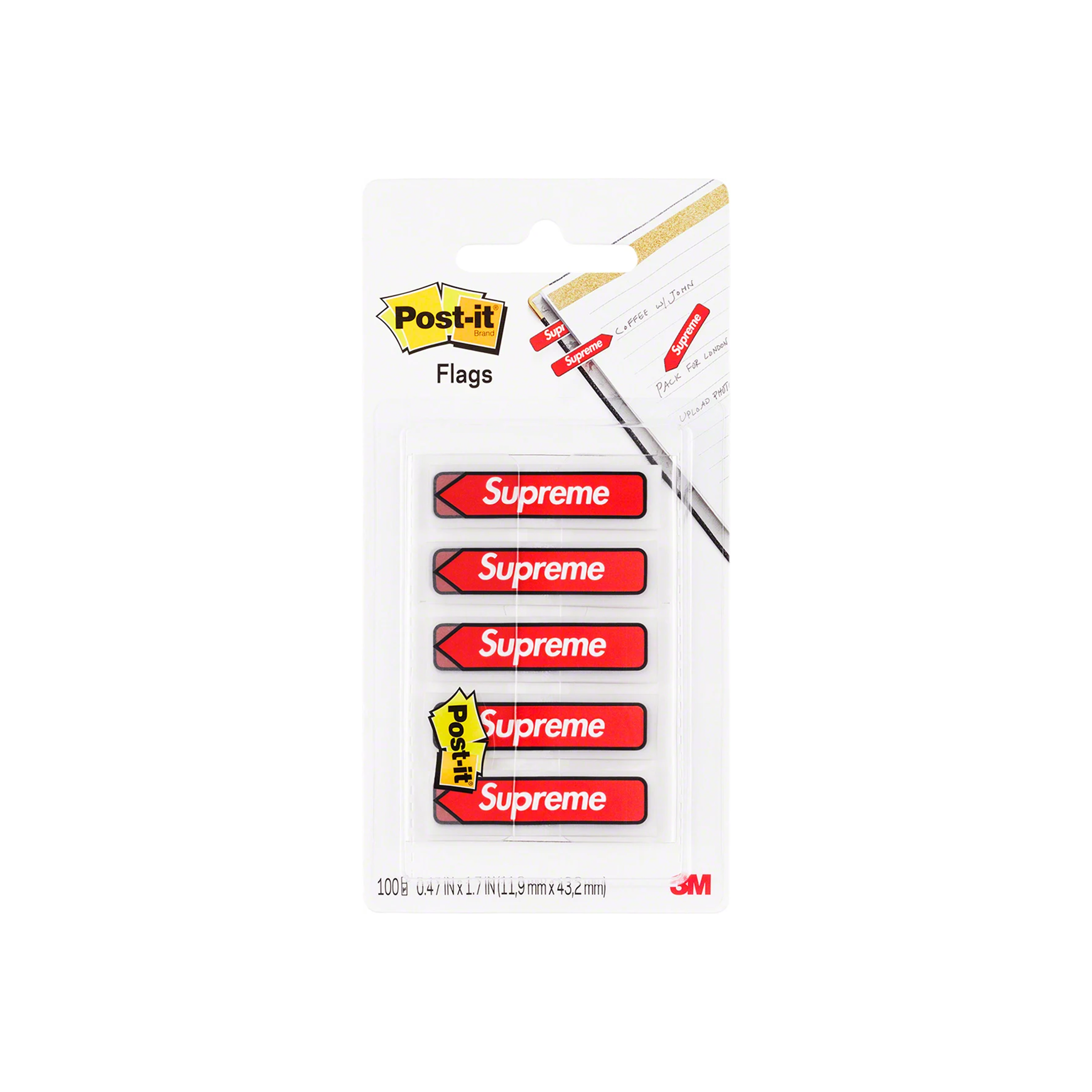 SUPREME POST-IT FLAGS