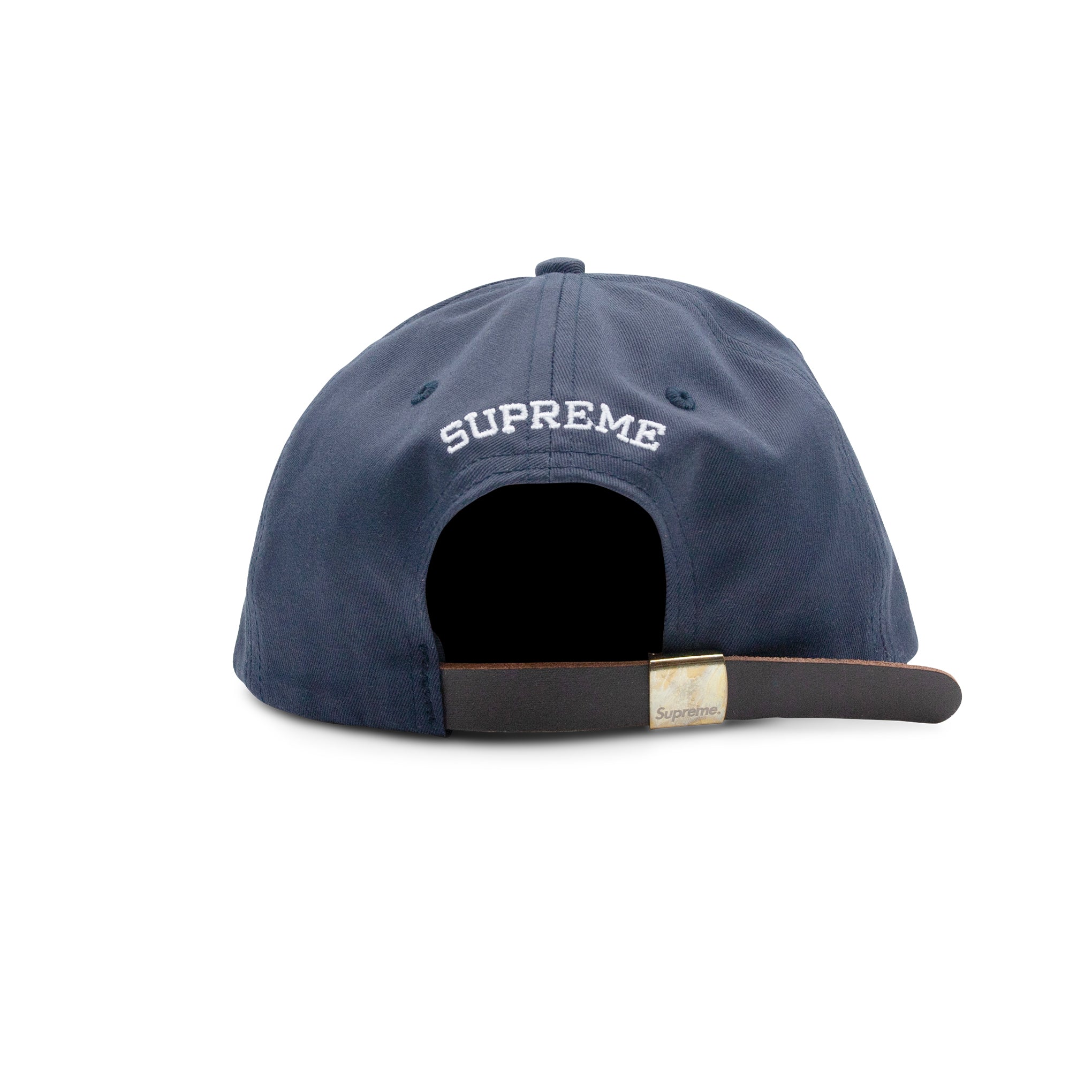 SALE，限定SALE 新品 Supreme Chenille S Logo 6-Panel Navy S
