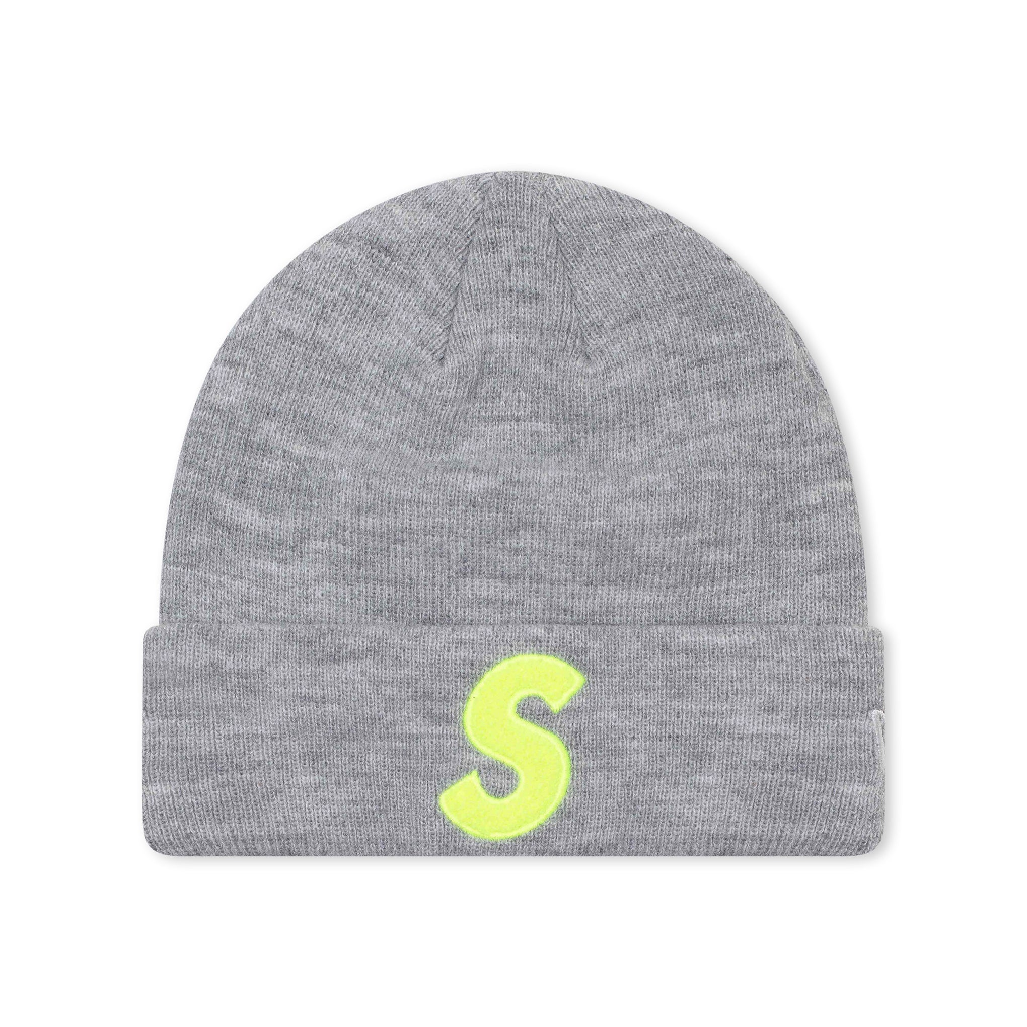 SUPREME NEW ERA S LOGO BEANIE GREY (FW19)