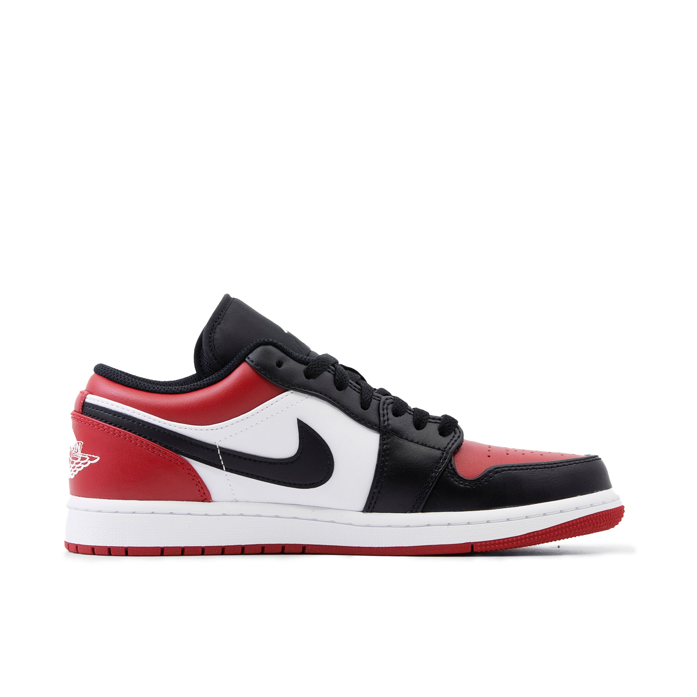 AIR JORDAN 1 LOW BRED TOE