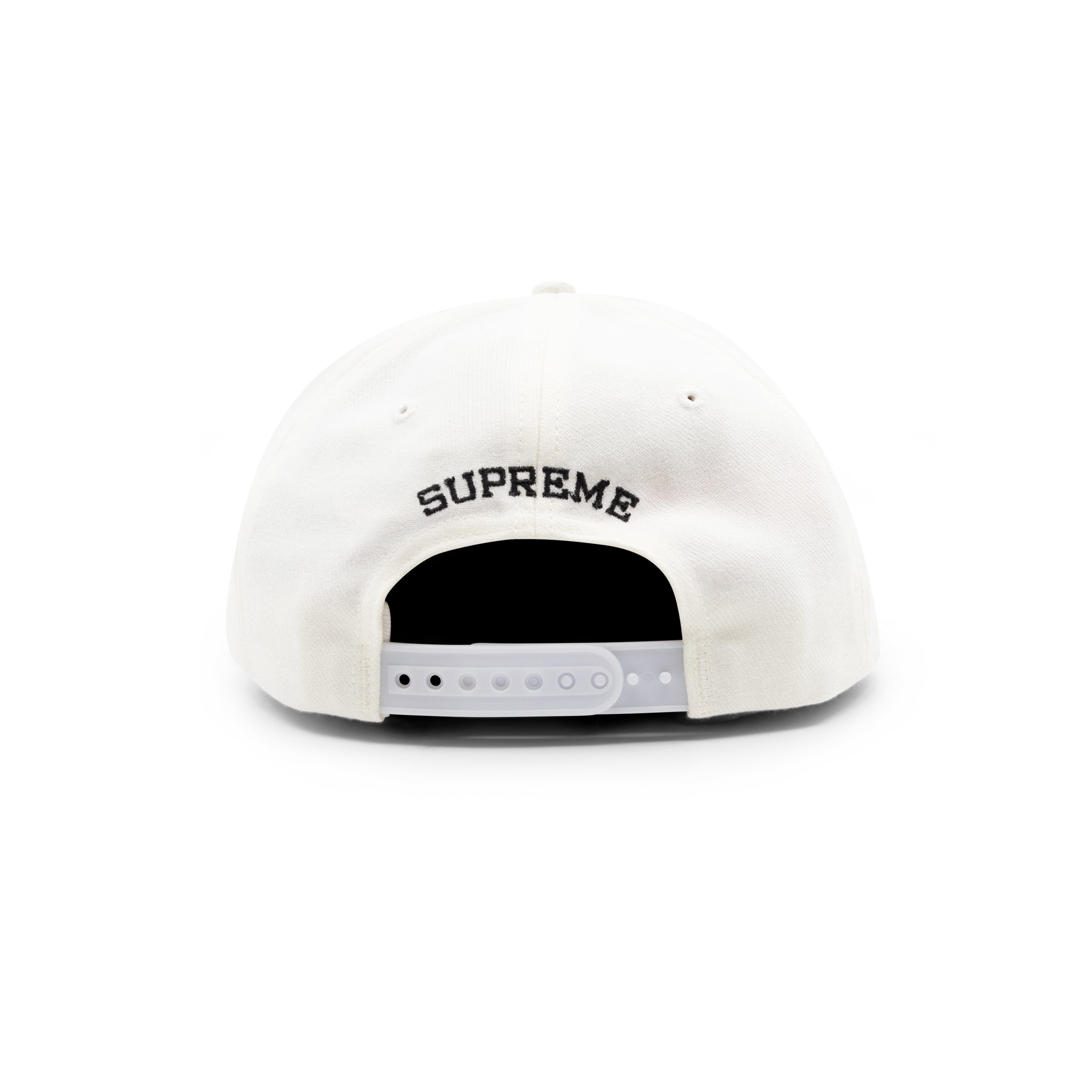 SUPREME ARABIC LOGO 6-PANEL WHITE