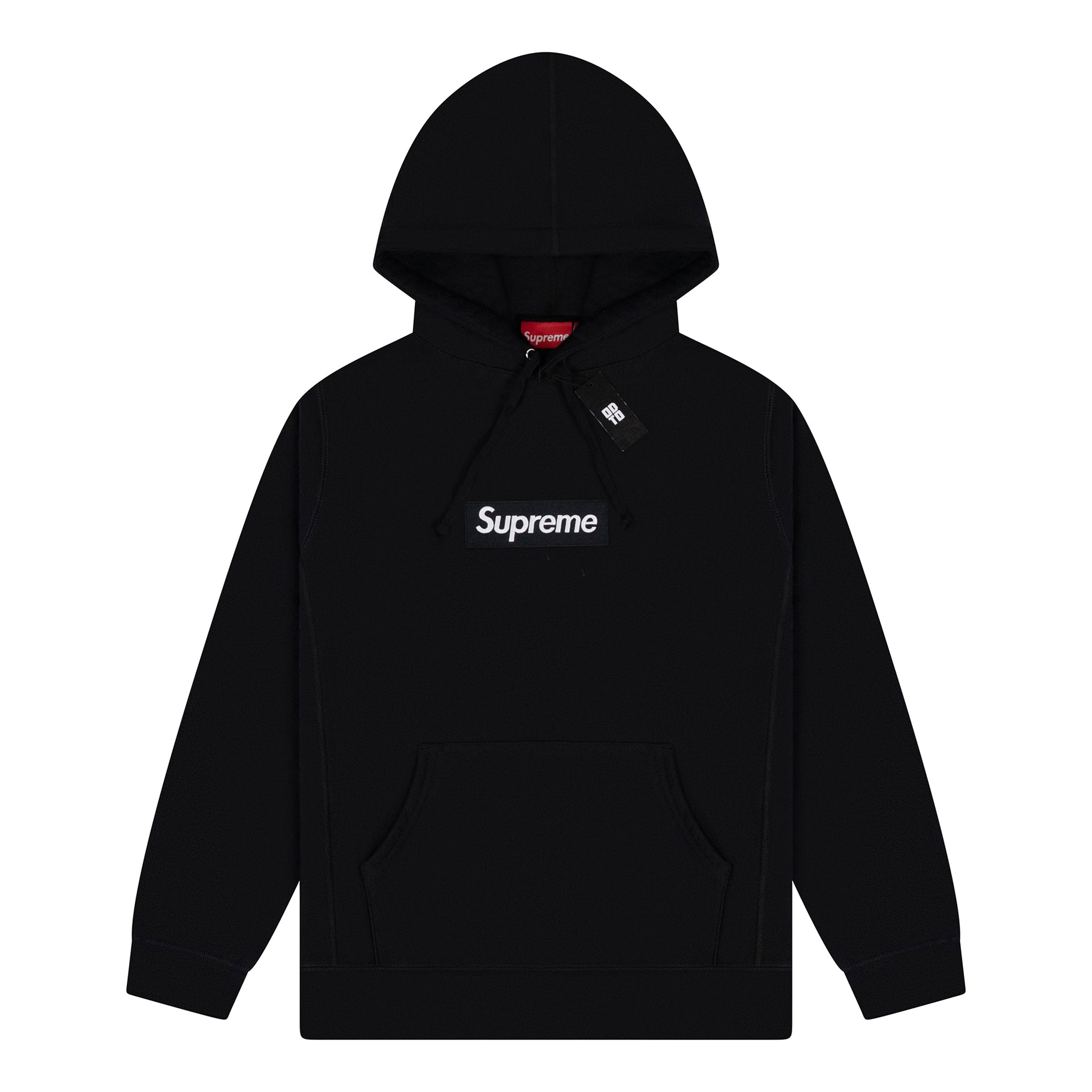 SUPREME BOX LOGO HOODIE BLACK (FW16)