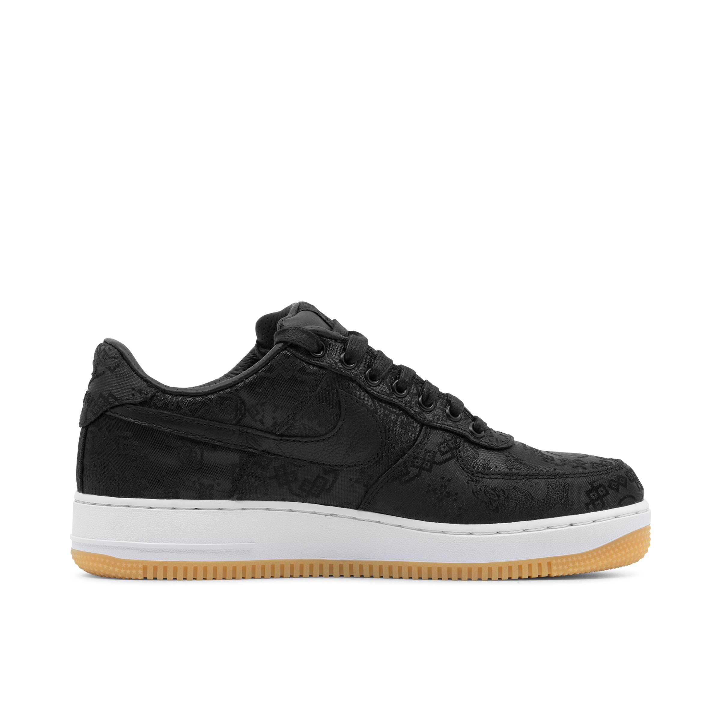 NIKE AIR FORCE 1 LOW CLOT FRAGMENT BLACK SILK