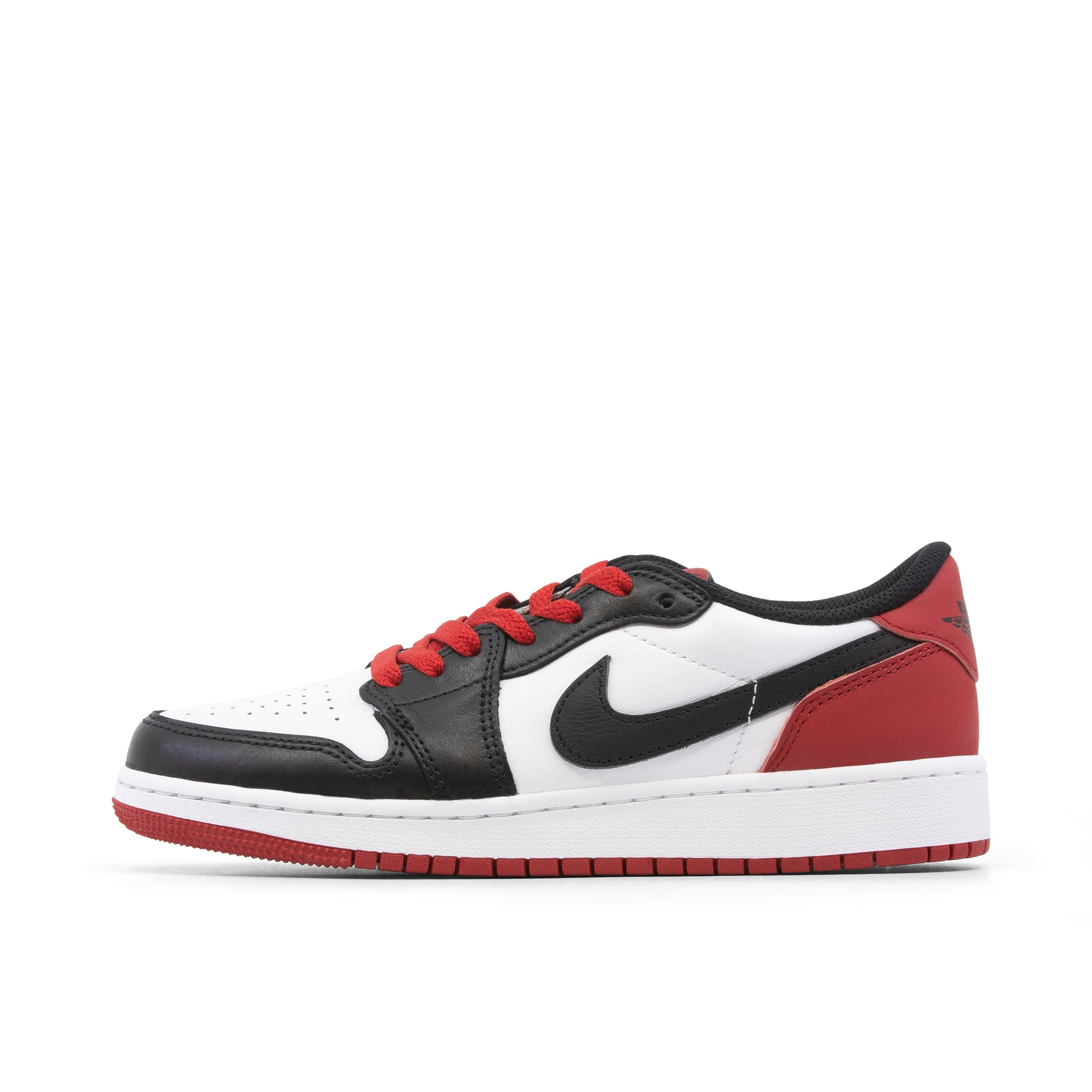 AIR JORDAN 1 LOW BLACK TOE