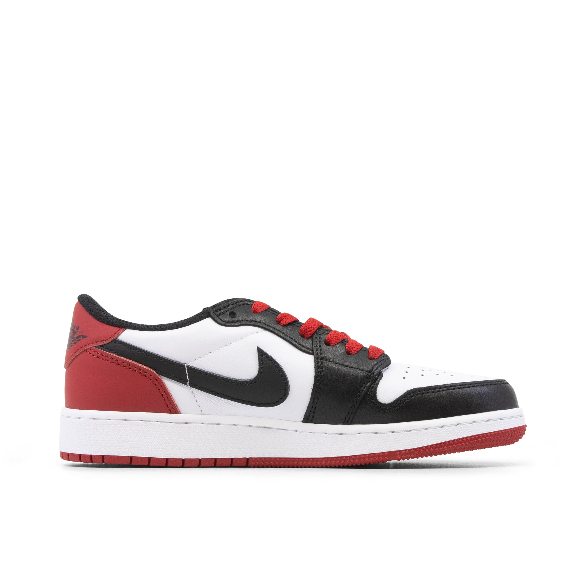 AIR JORDAN 1 LOW BLACK TOE