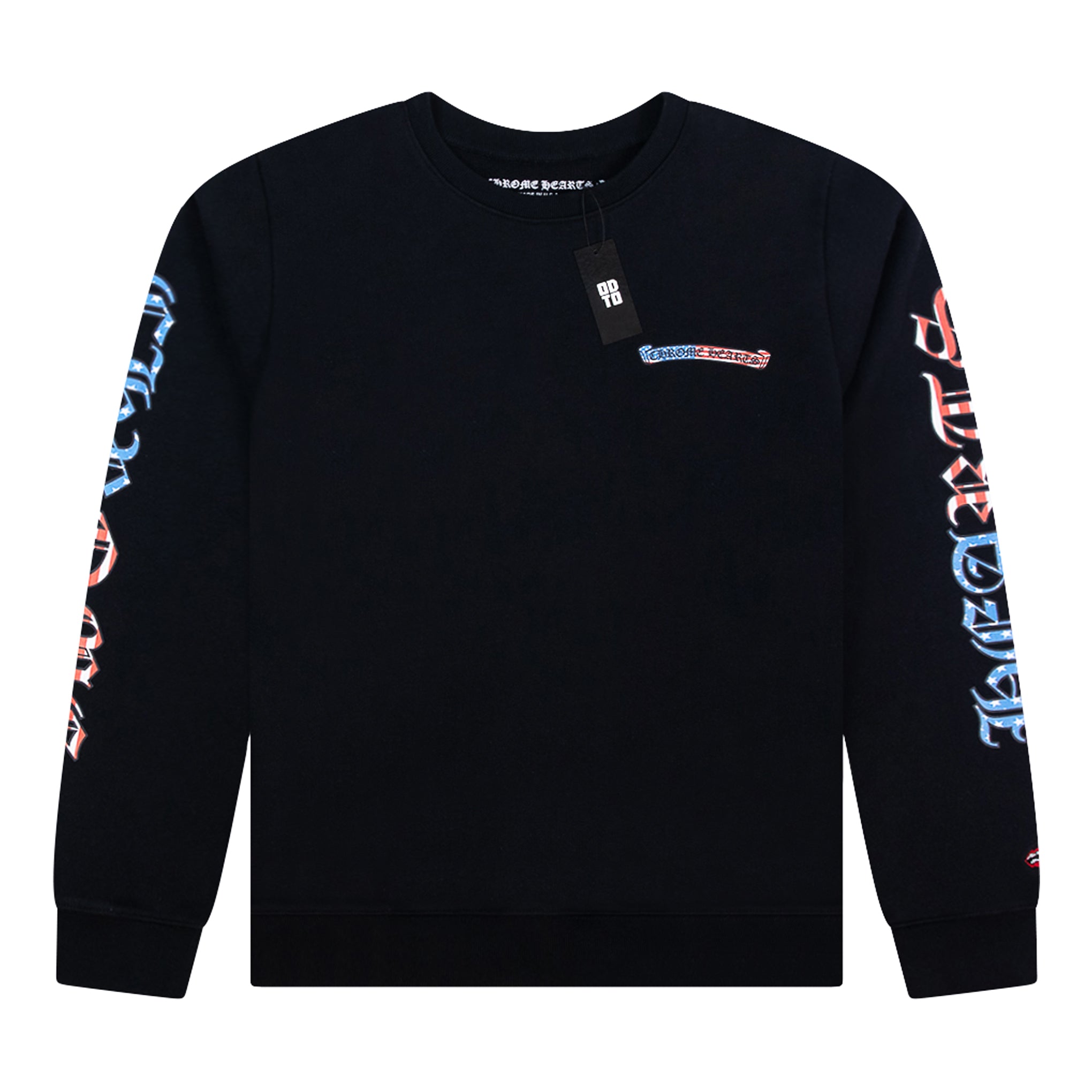 CHROME HEARTS MATTY BOY AMERICA CREWNECK BLACK