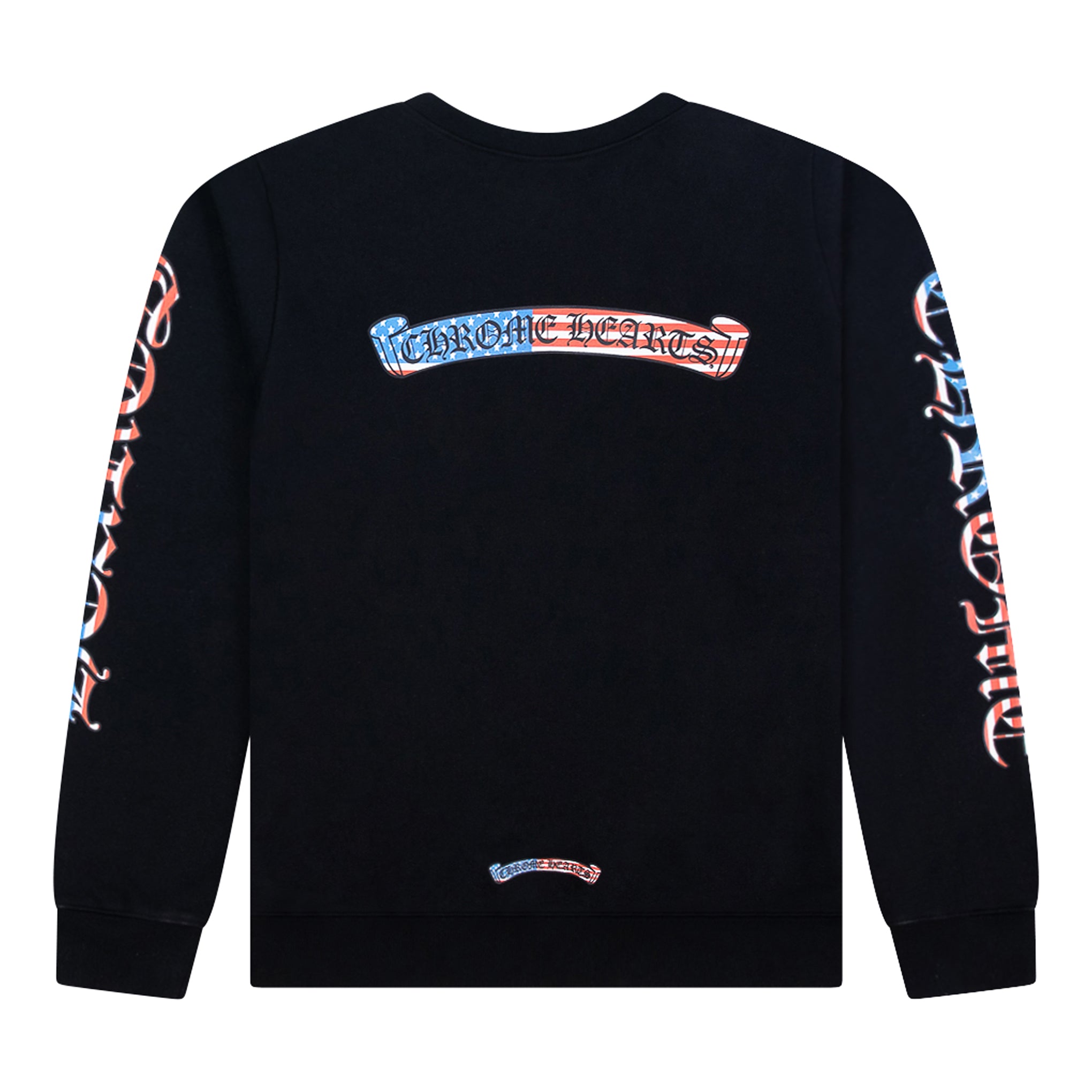 CHROME HEARTS MATTY BOY AMERICA CREWNECK BLACK