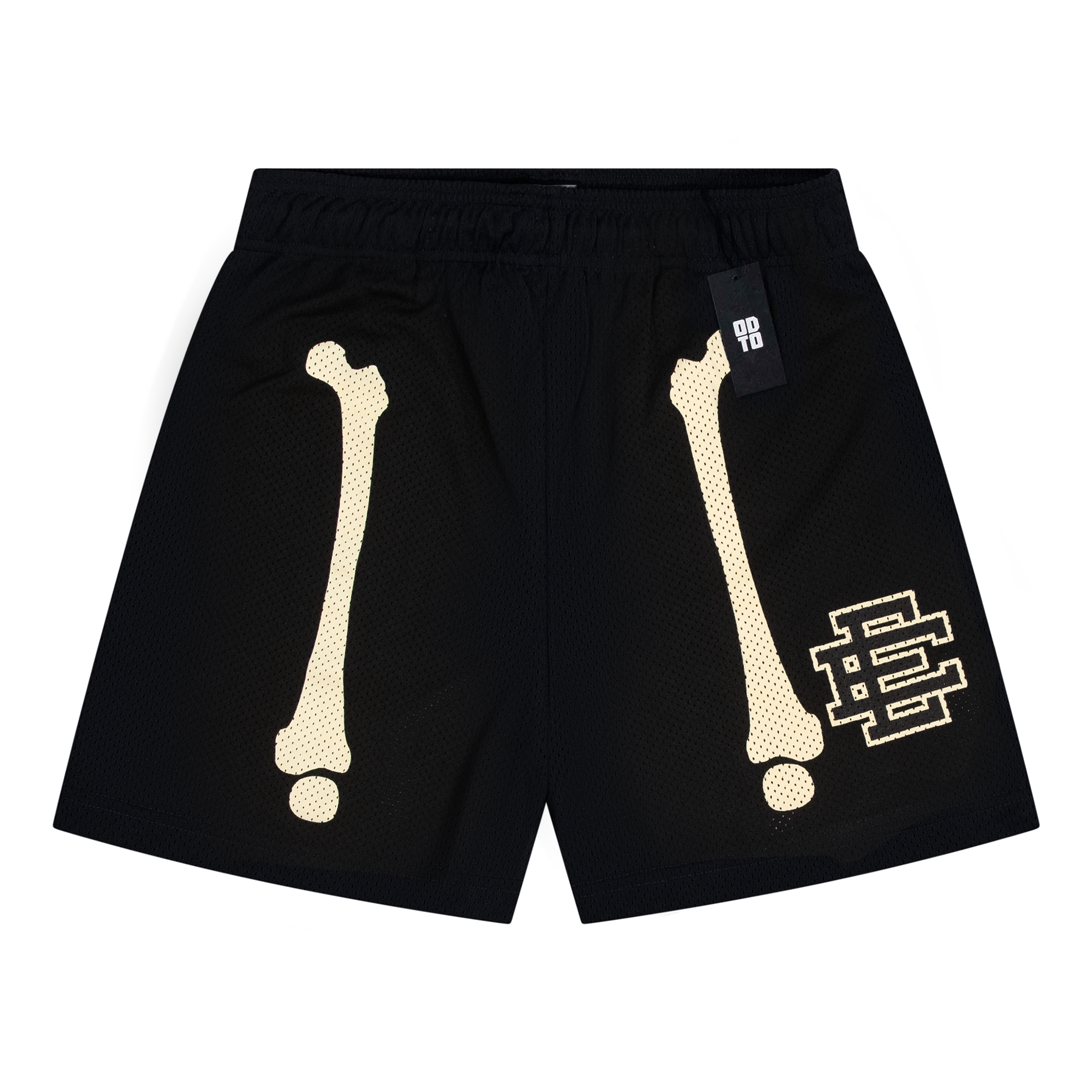 ERIC EMANUEL EE BASIC SHORT BLACK BONES