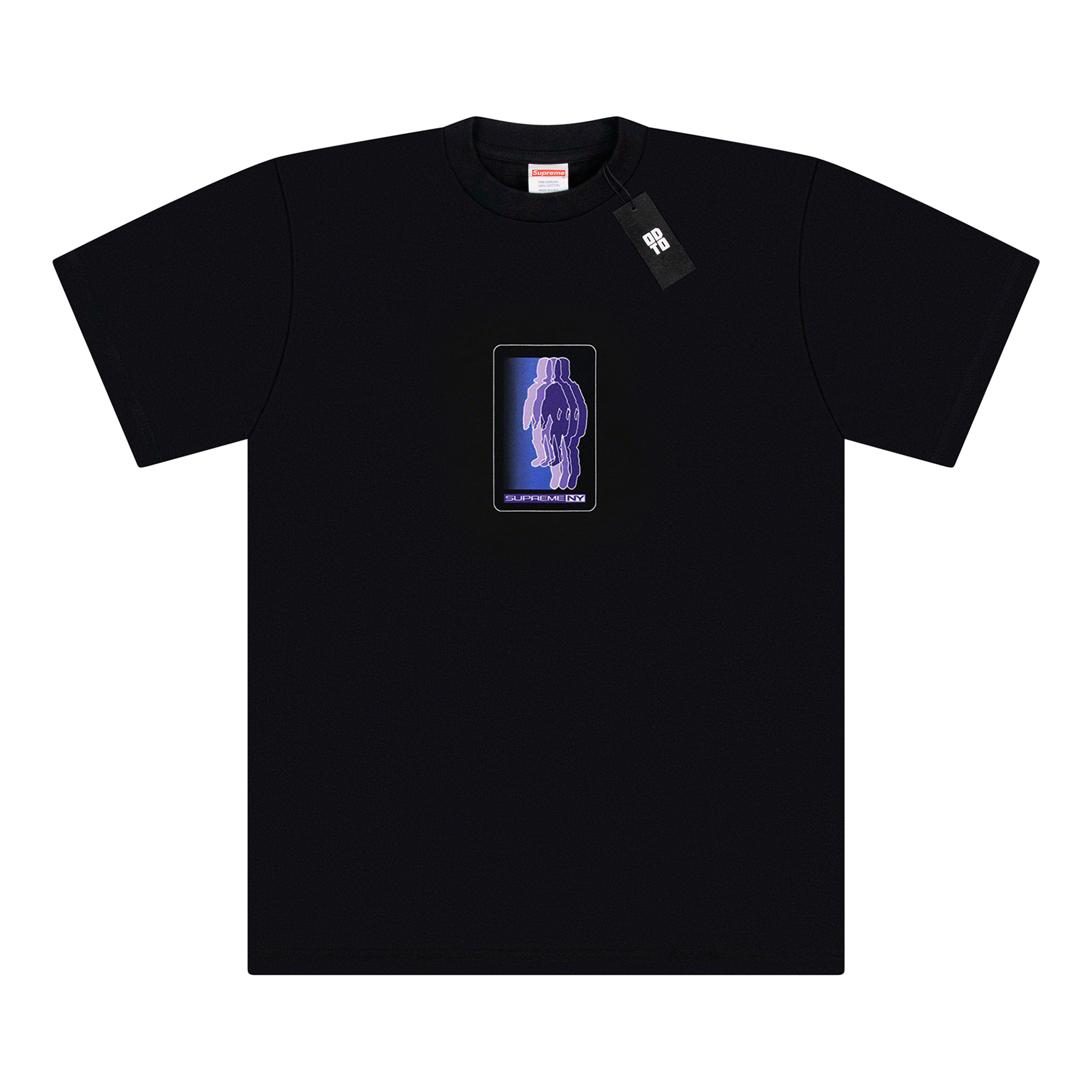 SUPREME BLUR TEE BLACK