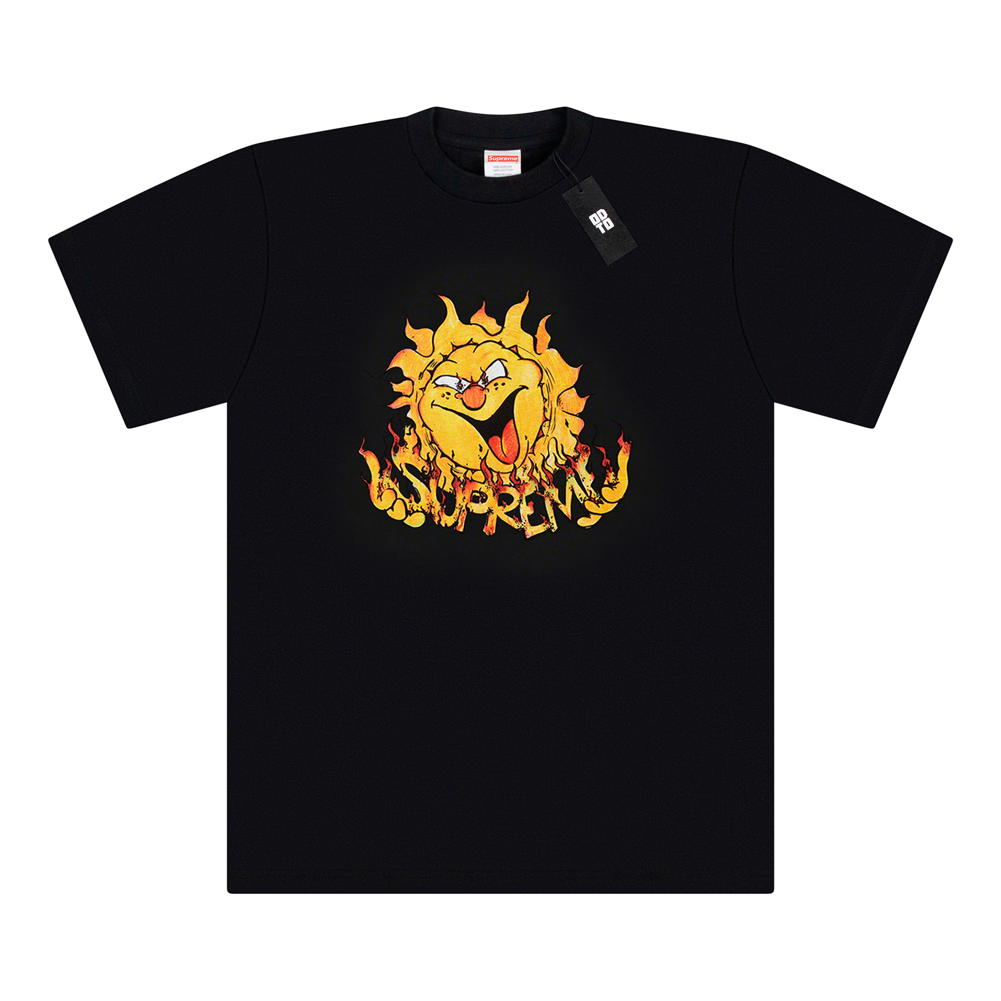 SUPREME SUN TEE BLACK