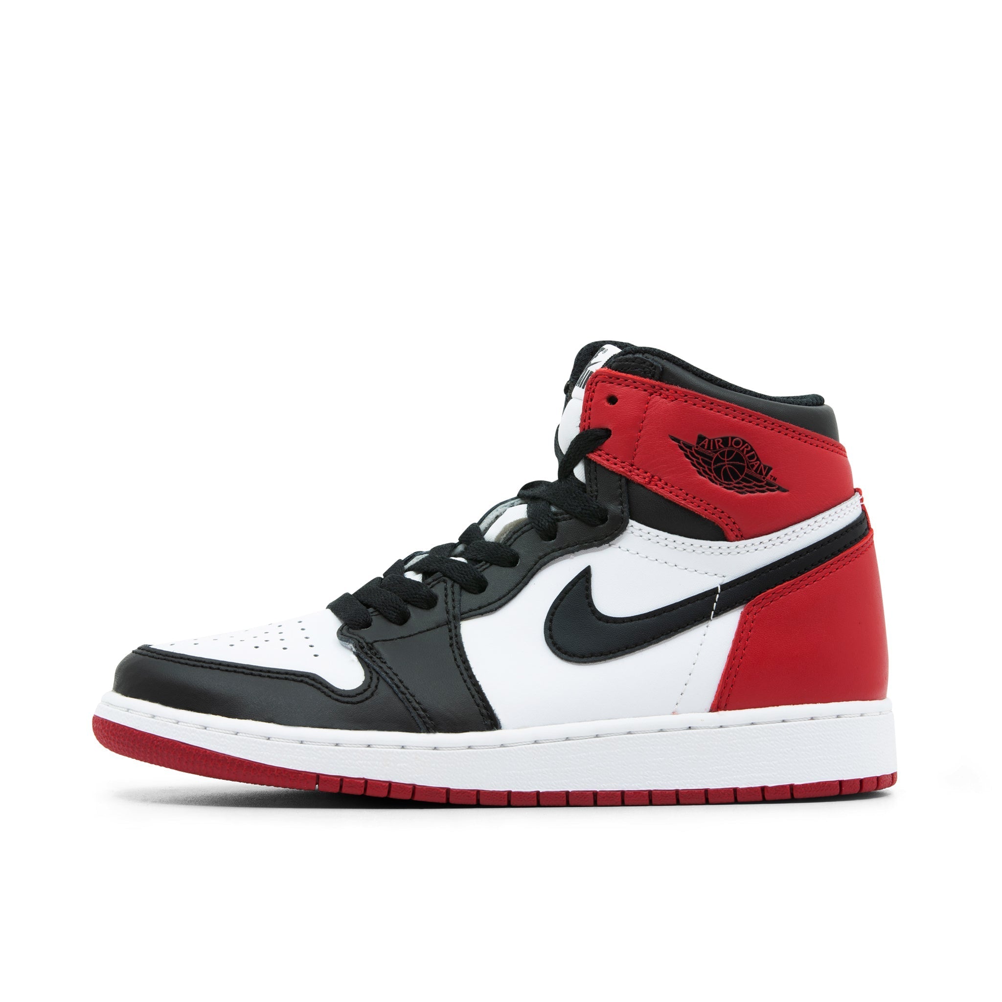 AIR JORDAN 1 HIGH GS BLACK TOE