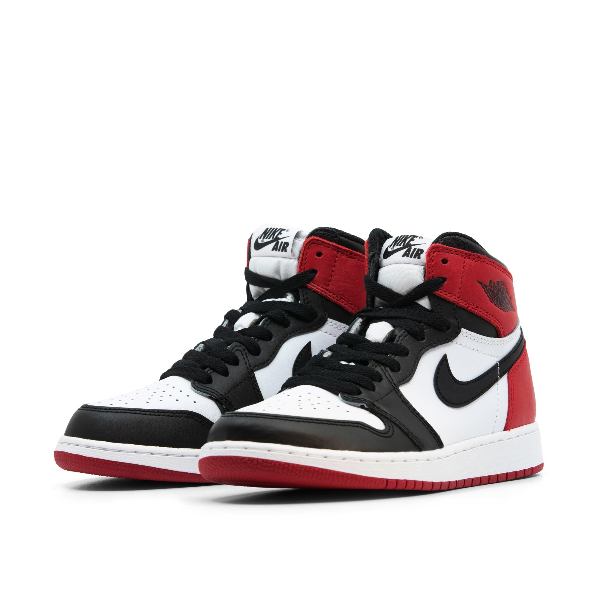 AIR JORDAN 1 HIGH GS BLACK TOE