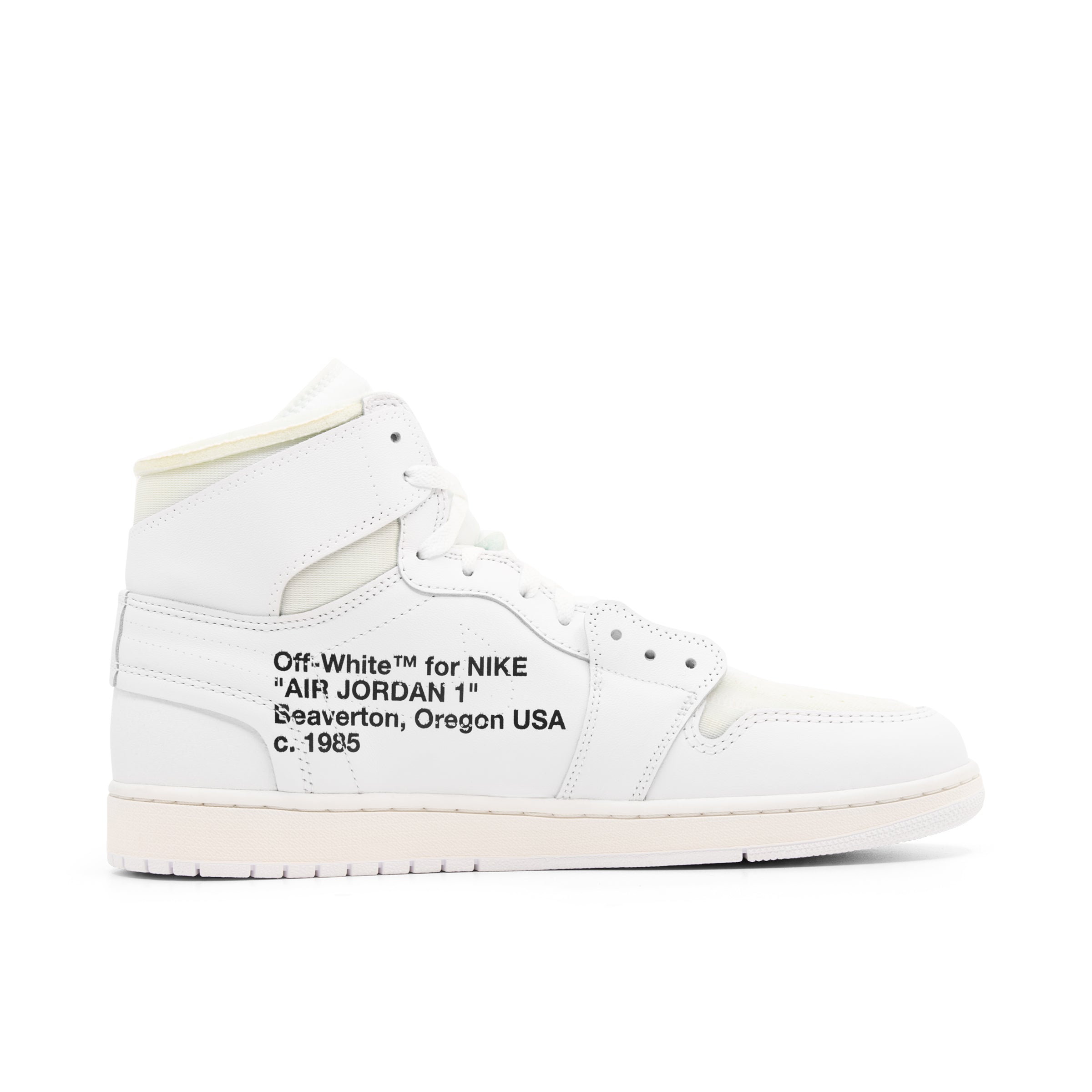 AIR JORDAN 1 HIGH OFF-WHITE WHITE