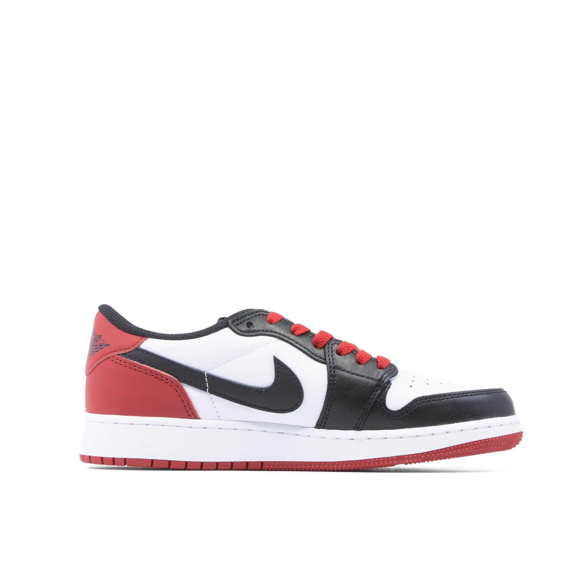 AIR JORDAN 1 LOW GS BLACK TOE