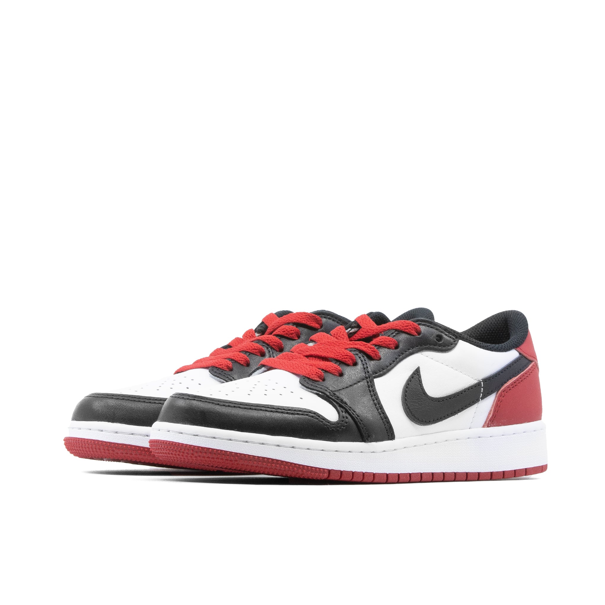 AIR JORDAN 1 LOW GS BLACK TOE