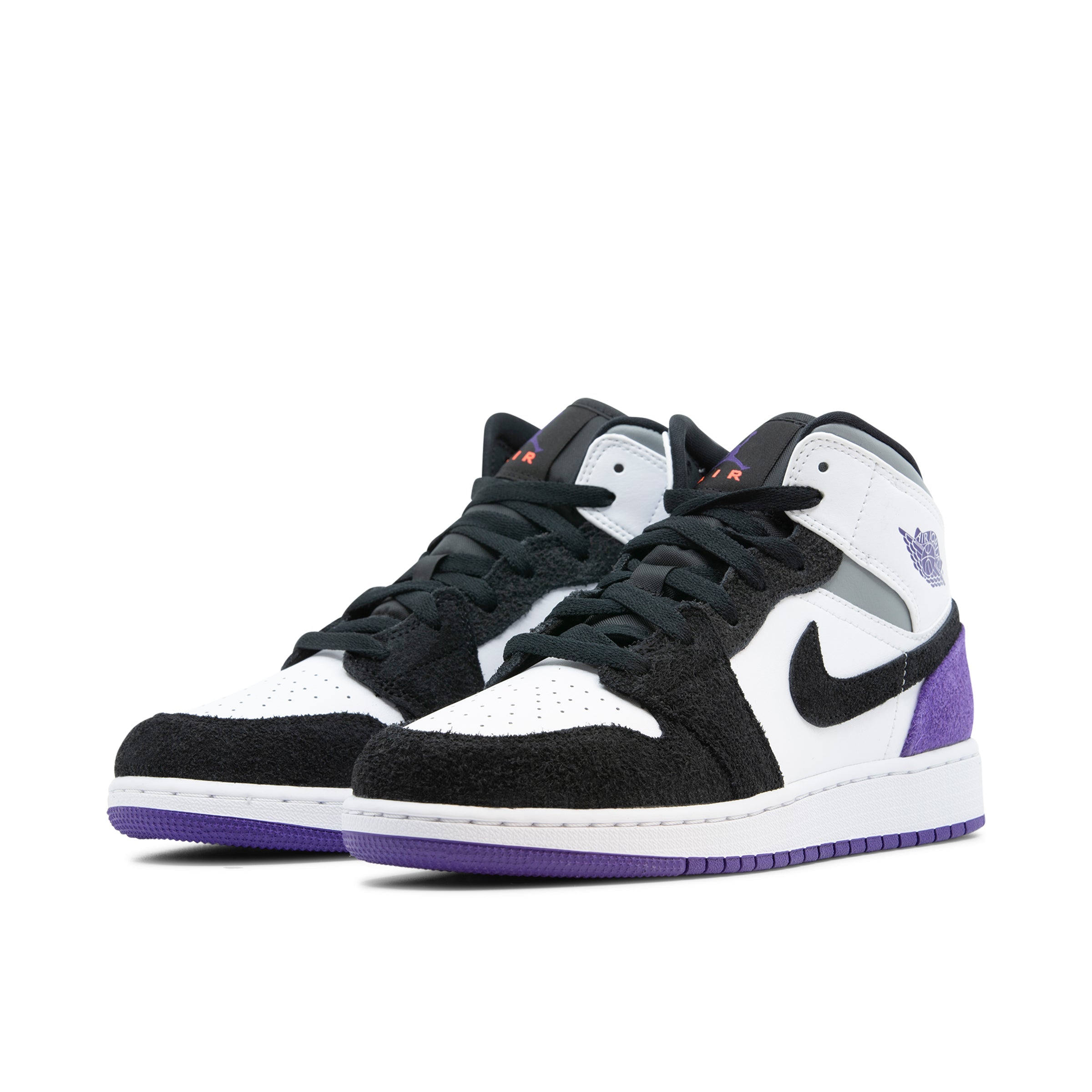 AIR JORDAN 1 MID GS VARSITY PURPLE