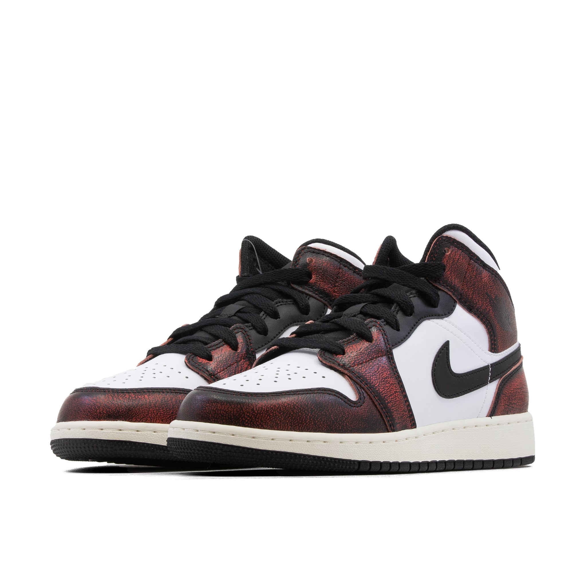 AIR JORDAN 1 MID GS WEAR-AWAY