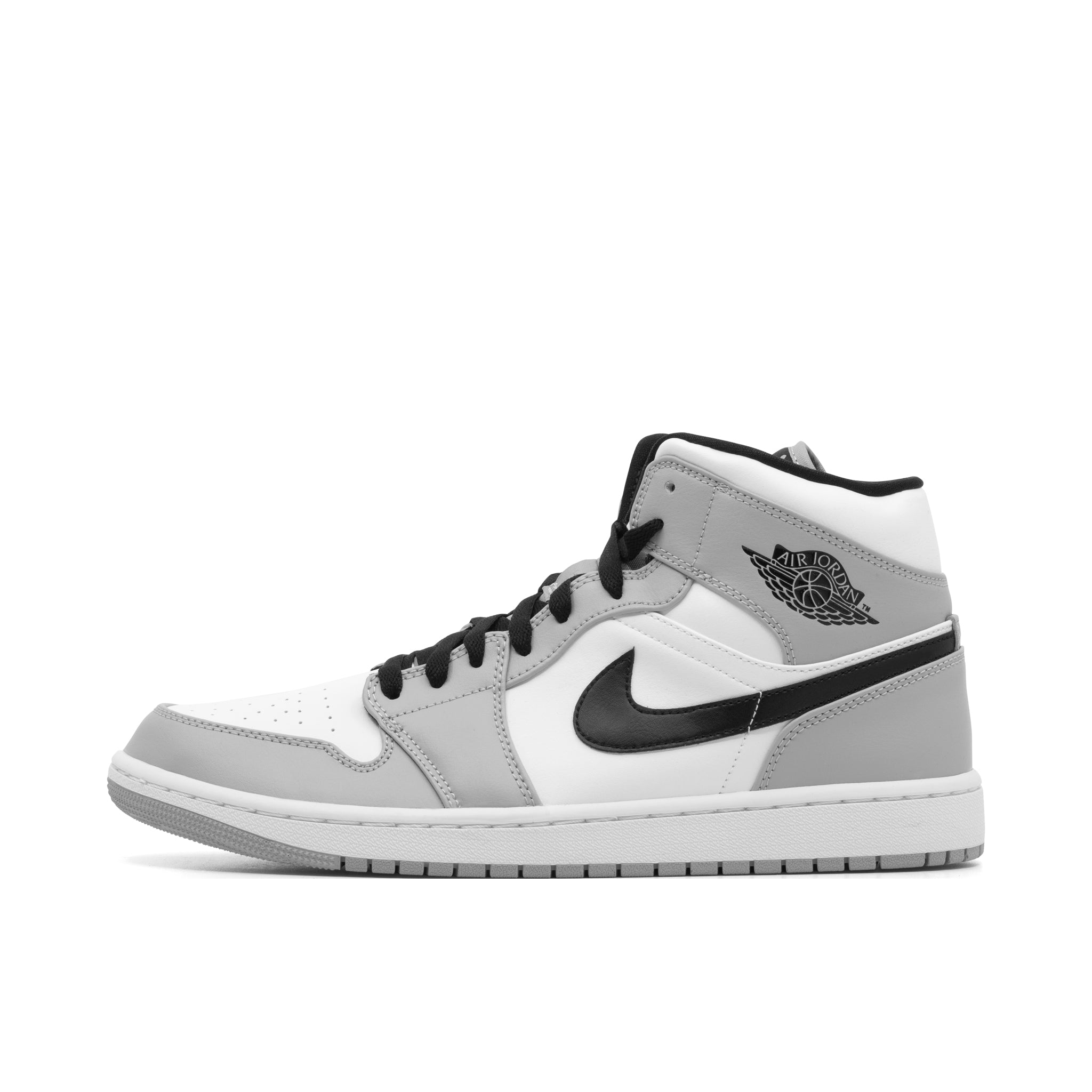 AIR JORDAN 1 MID LIGHT SMOKE GREY