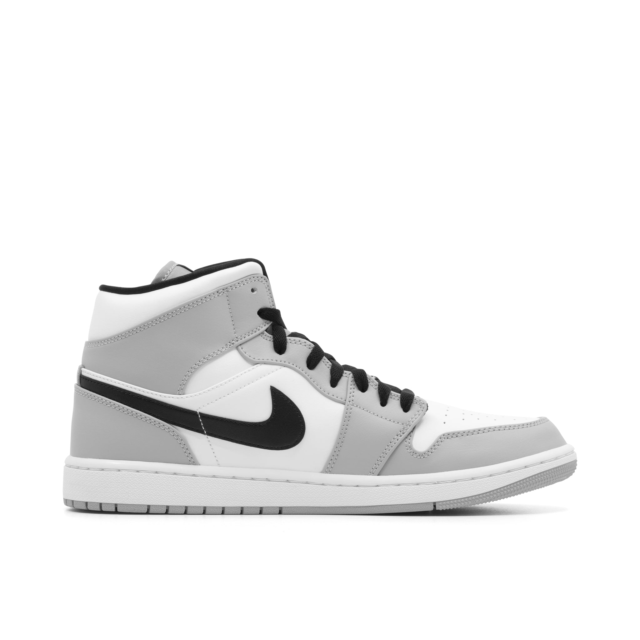 AIR JORDAN 1 MID LIGHT SMOKE GREY