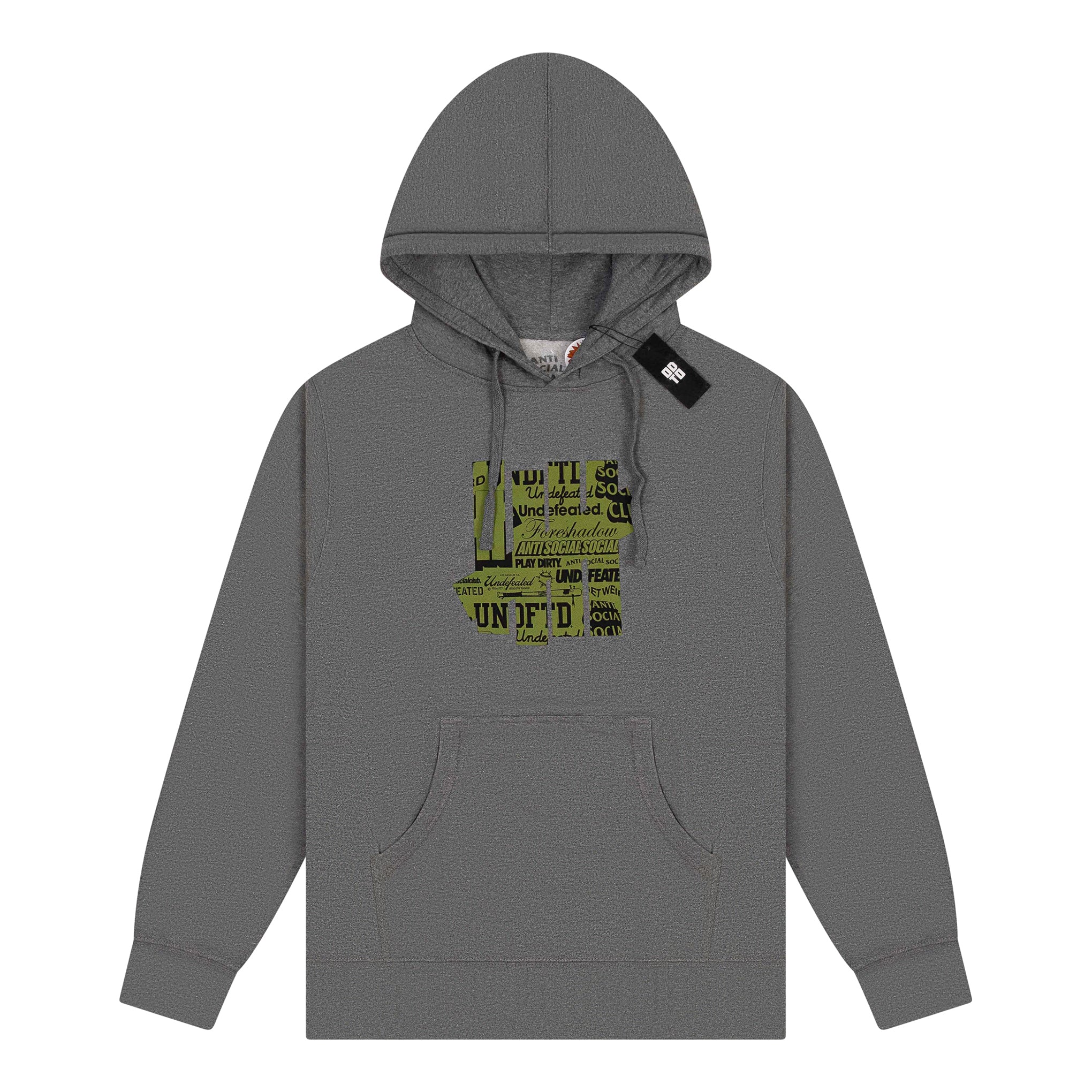 ASSC UNDFTD DON DADA HOODIE HEATHER GREY